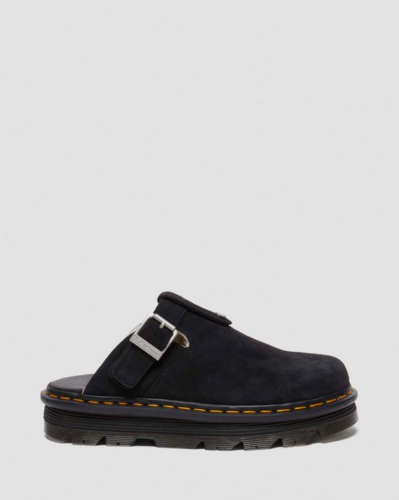 Zebzag Suede Slingback Platform Mule in Black Bronx Suede Zebzag Suede Slingback Platform Mule in Black Bronx Suede