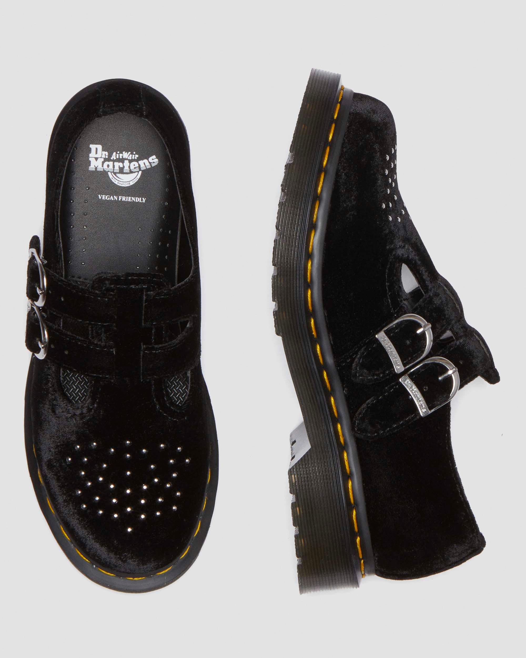8065 Vegan Velvet Mary Jane Shoes in BLACK | Dr. Martens™