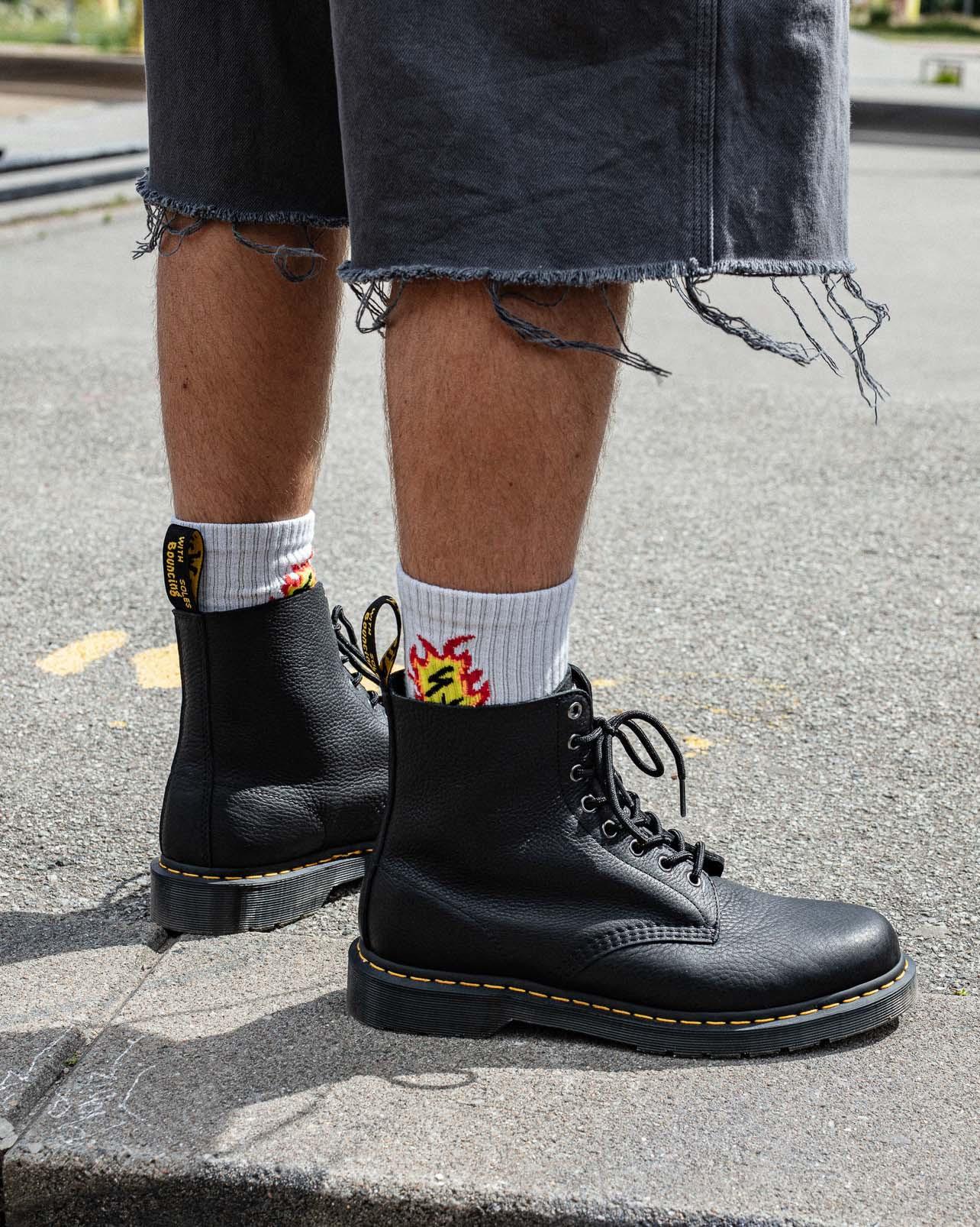 1460 Ambassador Leather Lace Up Boots in Black | Dr. Martens
