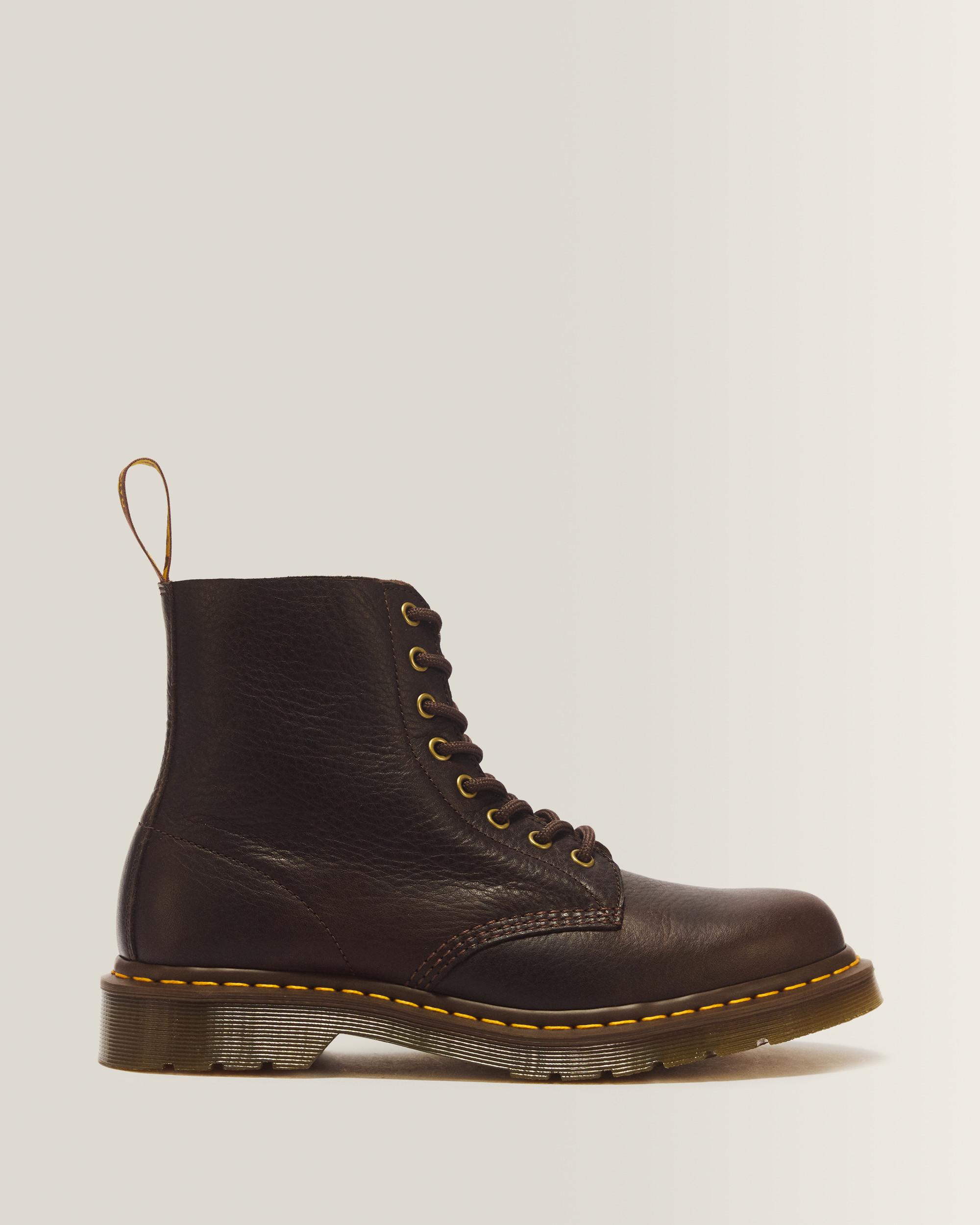 Dr. Martens 1460 Pascal Ambassador Leren Veterlaarzen Met Acht Veterogen in Bruin,