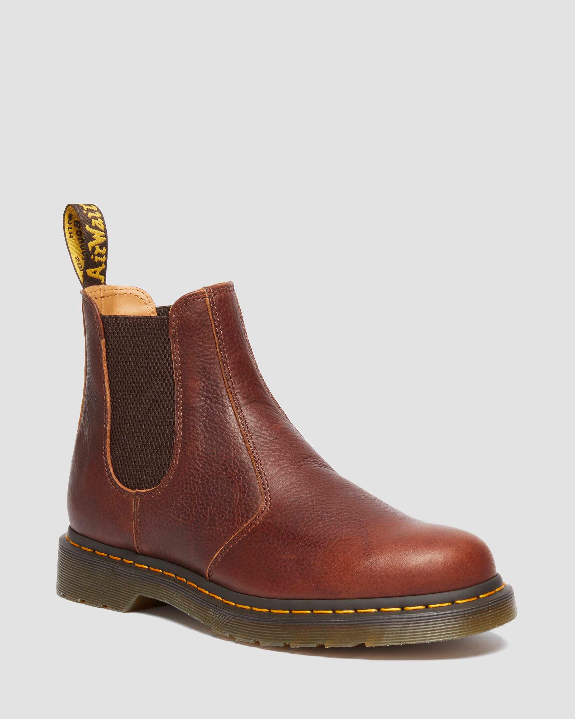 2976 Ambassador Soft Leather Chelsea Boots in Cashew Dr. Martens