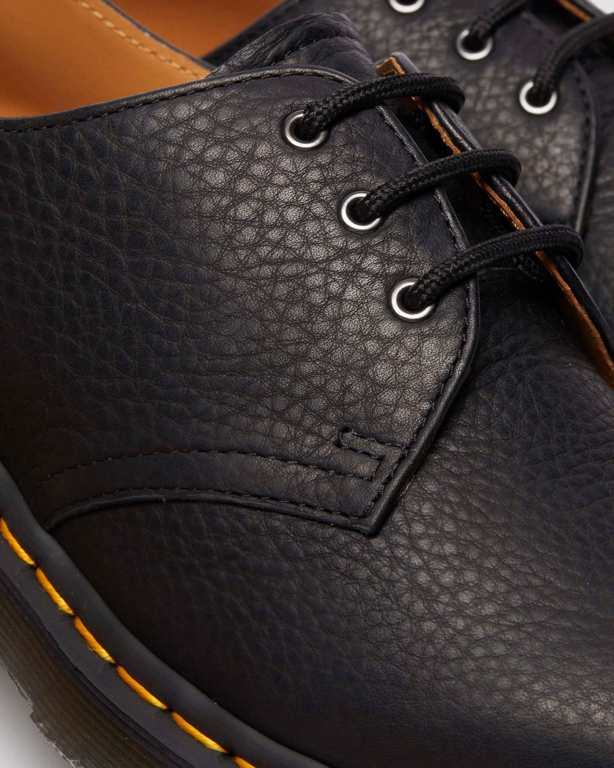 1461 Ambassador Leather Oxford Shoes in Black | Dr. Martens