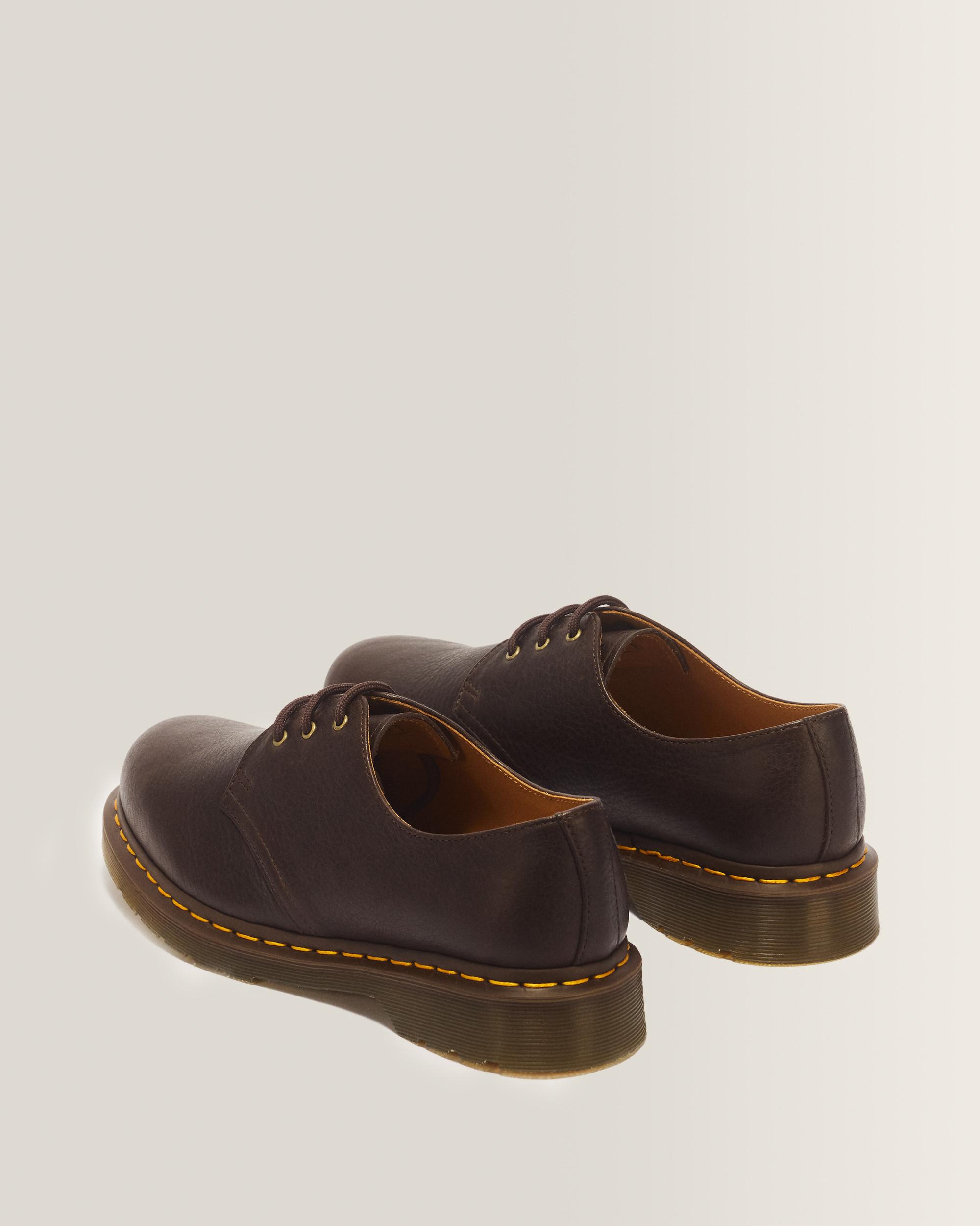 Tummanruskea 1461 3 Eye Ambassador Leather Lace Up -kengät