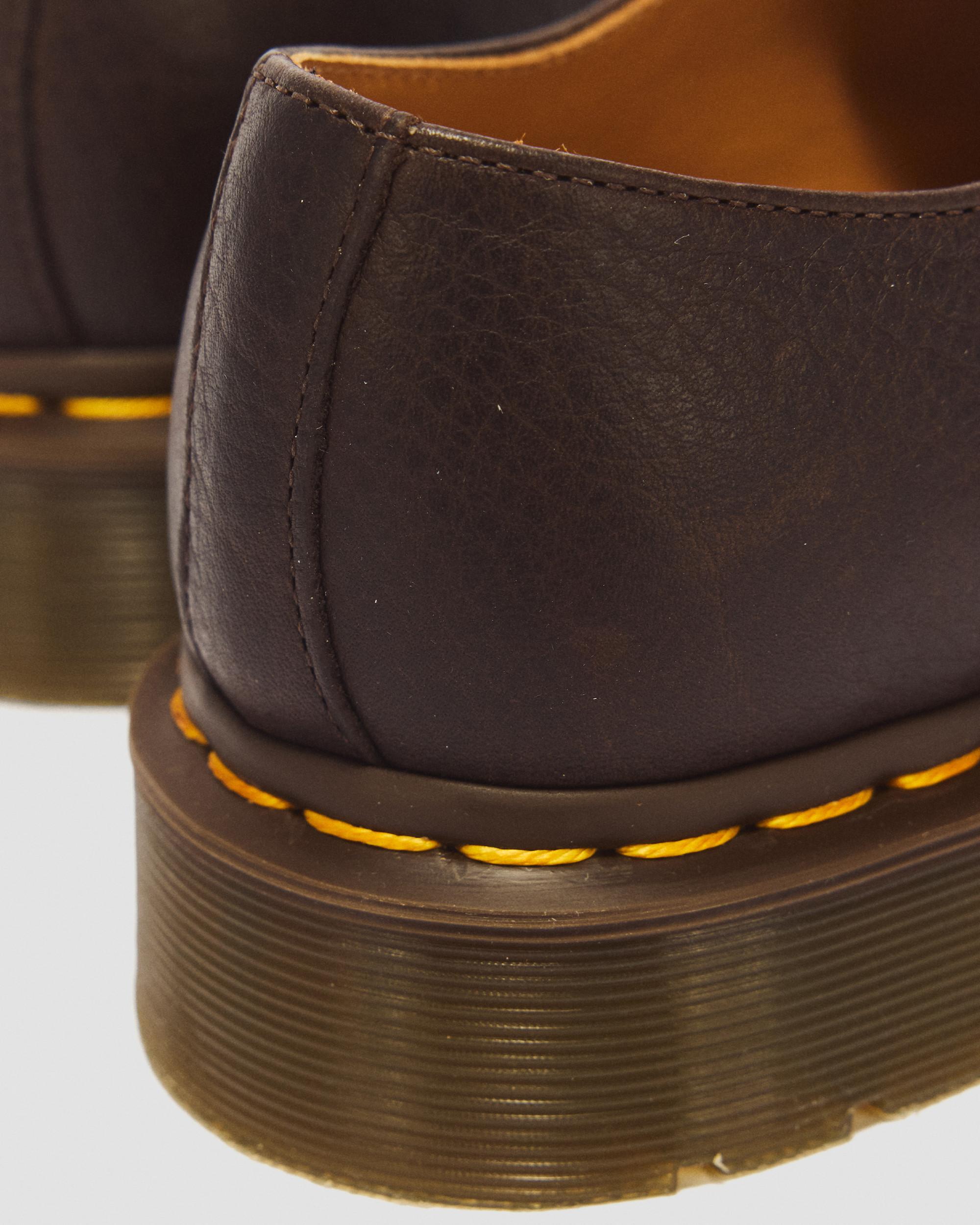 Tummanruskea 1461 3 Eye Ambassador Leather Lace Up -kengät