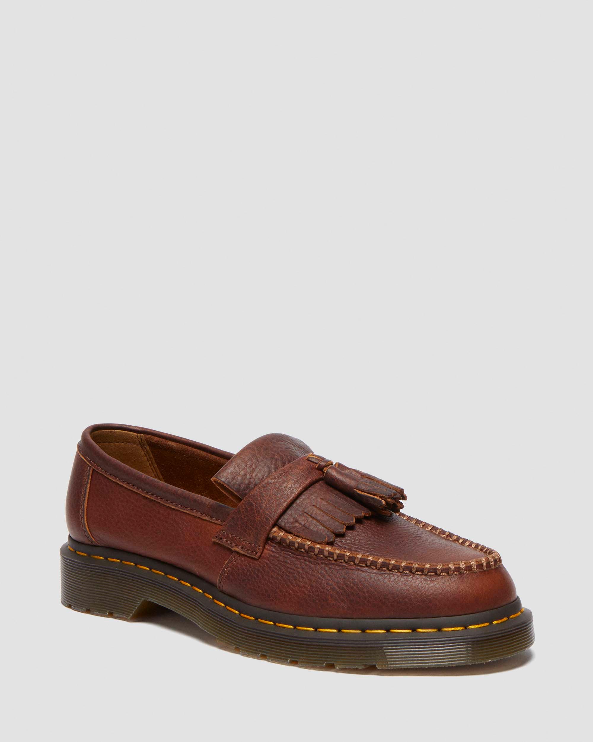 DR MARTENS Adrian Ambassador Soft Leather Tassel Loafers