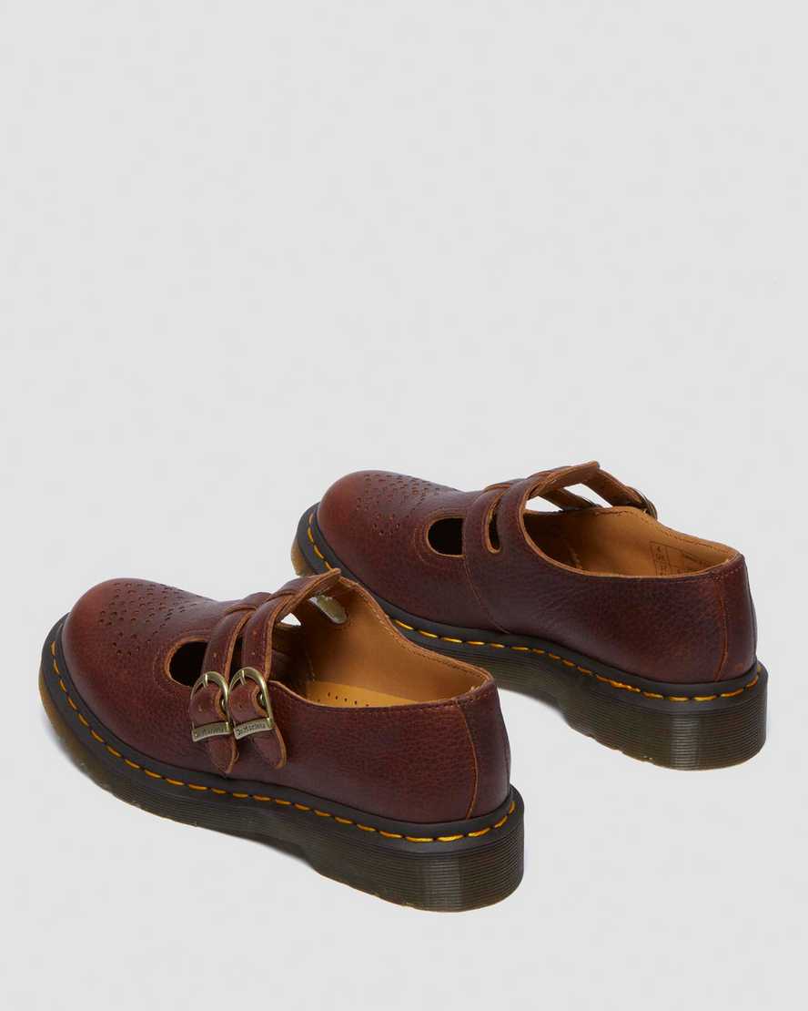 Shop Dr. Martens' 8065 Ambassador Mary Jane Shoes In Brown