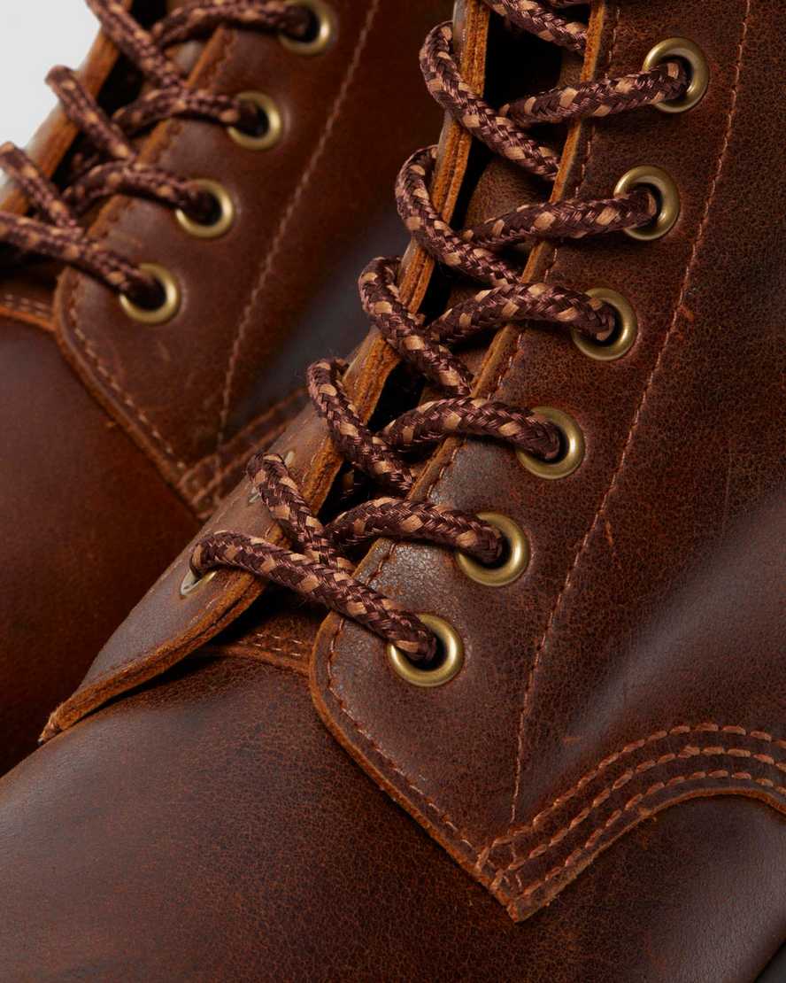 Dr. Martens 1460 Pascal Ambassador Leather Lace Up Boots In Brown