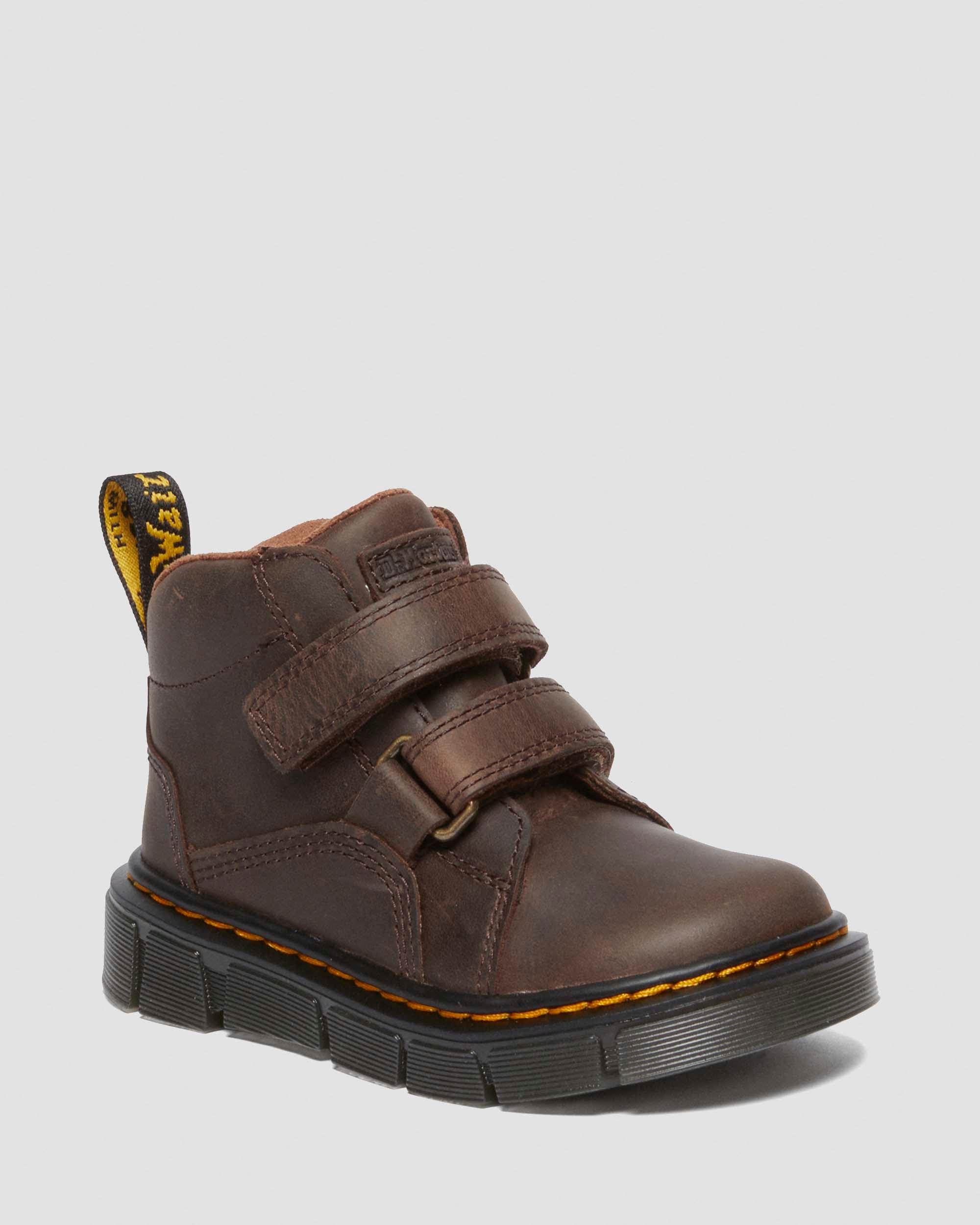 DR MARTENS Stivali Raffe primi passi in pelle senza lacci