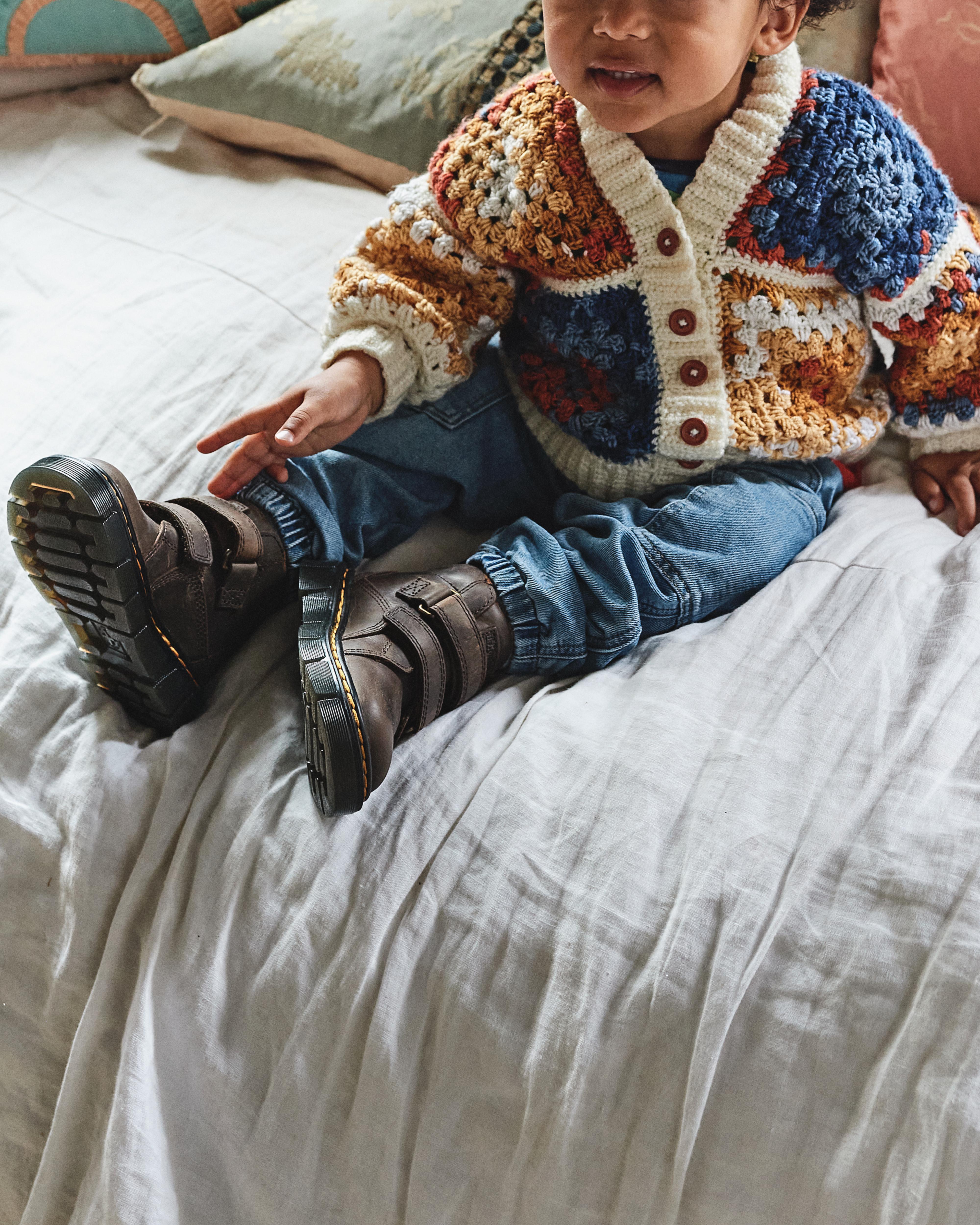 Toddler Raffe Easy-On Leather Boots product image
