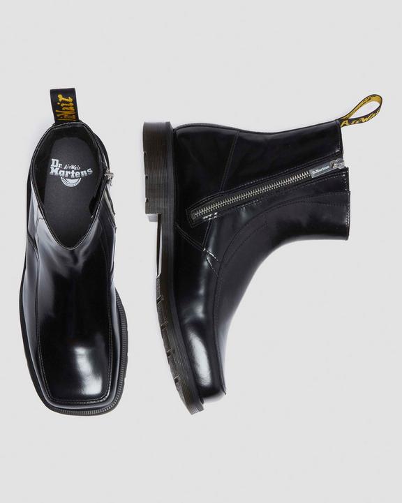 Durrow Zip Buttero Leather Chelsea Boots in | Dr. Martens Durrow Zip Buttero Leather Chelsea Boots in | Dr. Martens