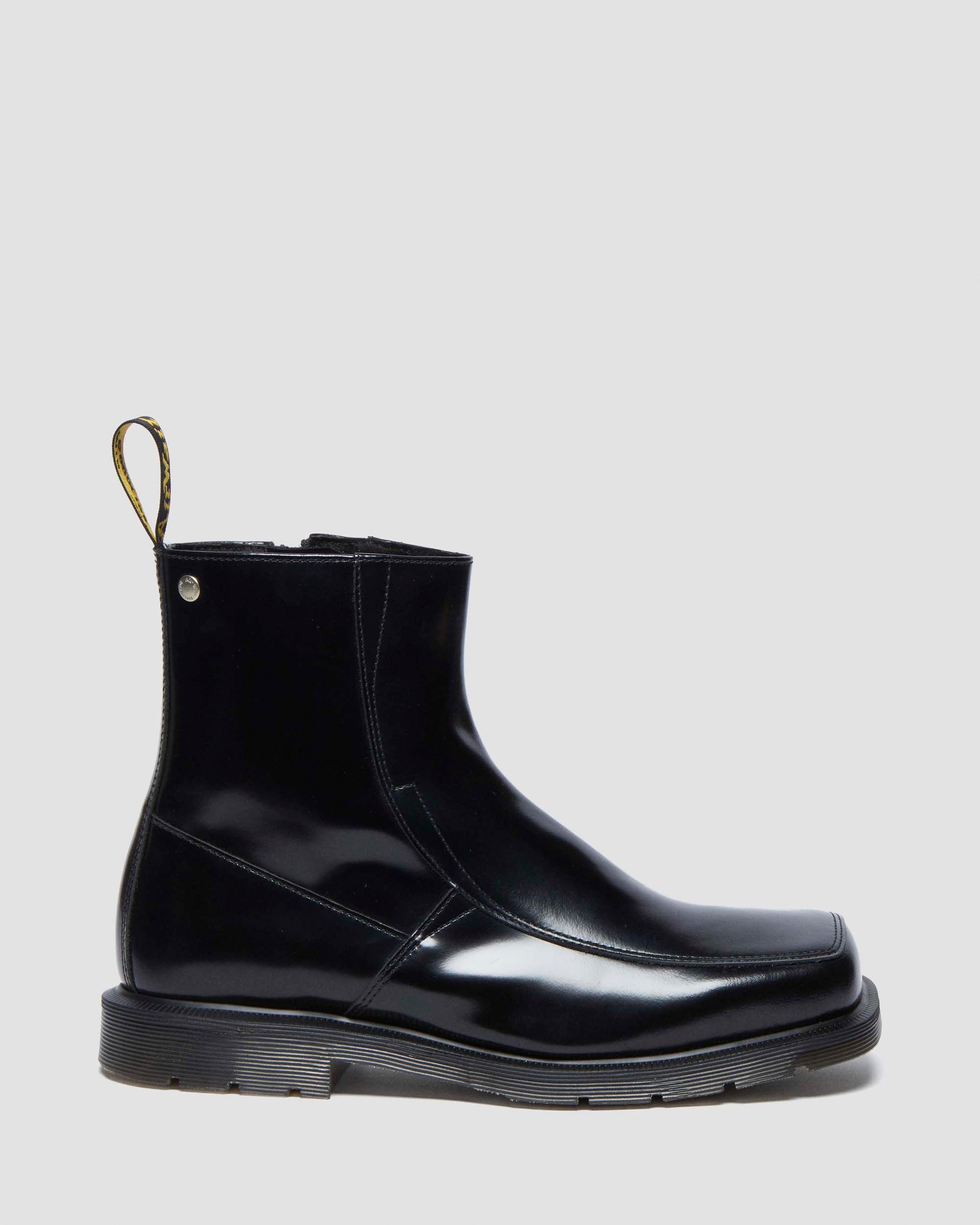 Durrow Zip Buttero Leather Chelsea Boots in BLACK | Dr. Martens™
