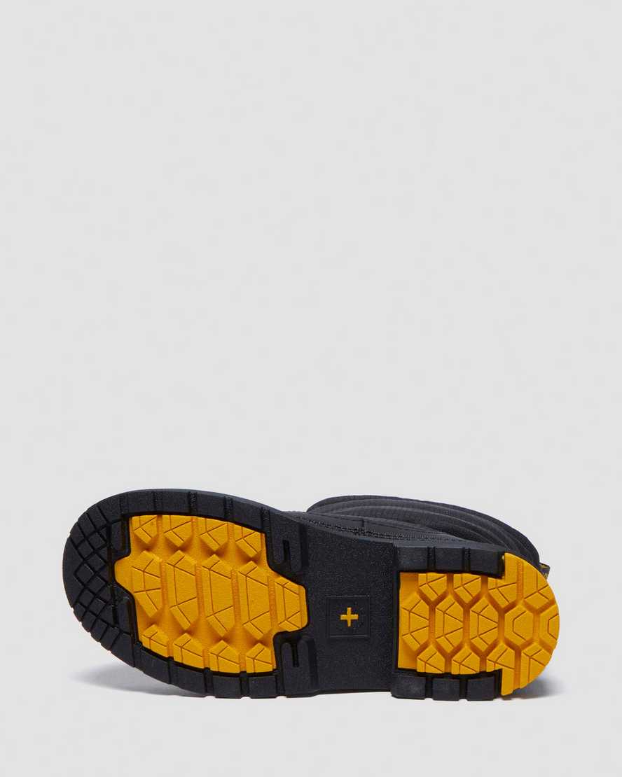 Dr. Martens' Junior Cullen Fleece Lined Winter Boots In Black