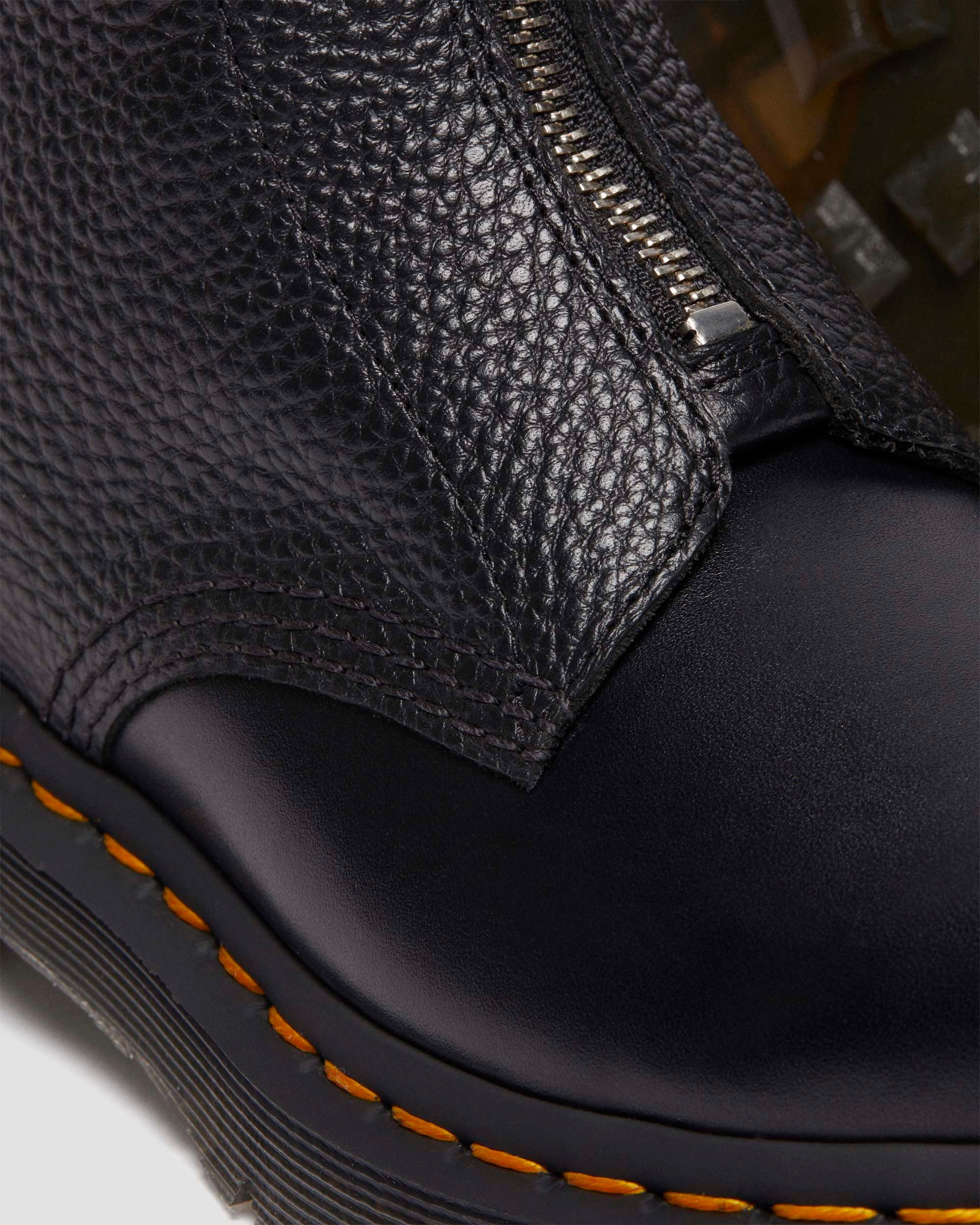 1460 Front Zip Leather Lace Up Boots | Dr. Martens ReWair