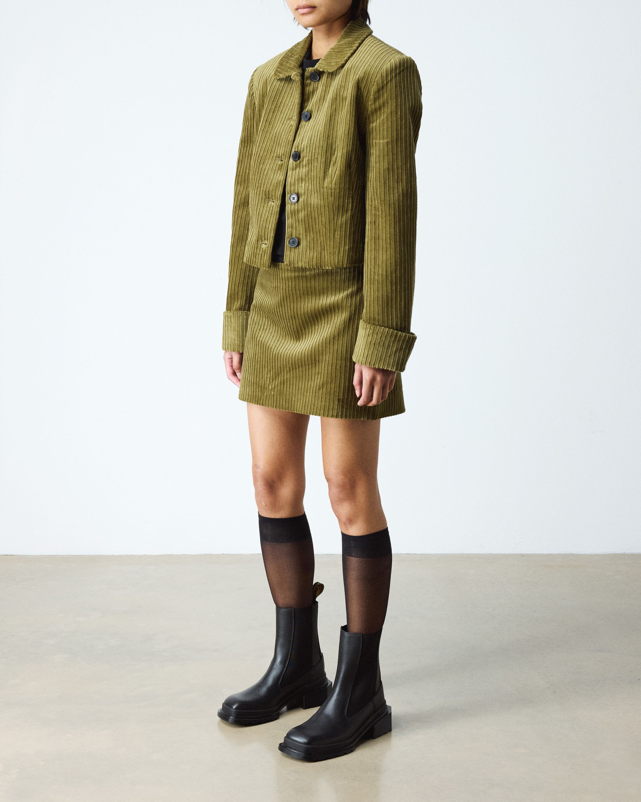 Maybole Leder Chelsea Boots mit eckiger Zehenpartie product image