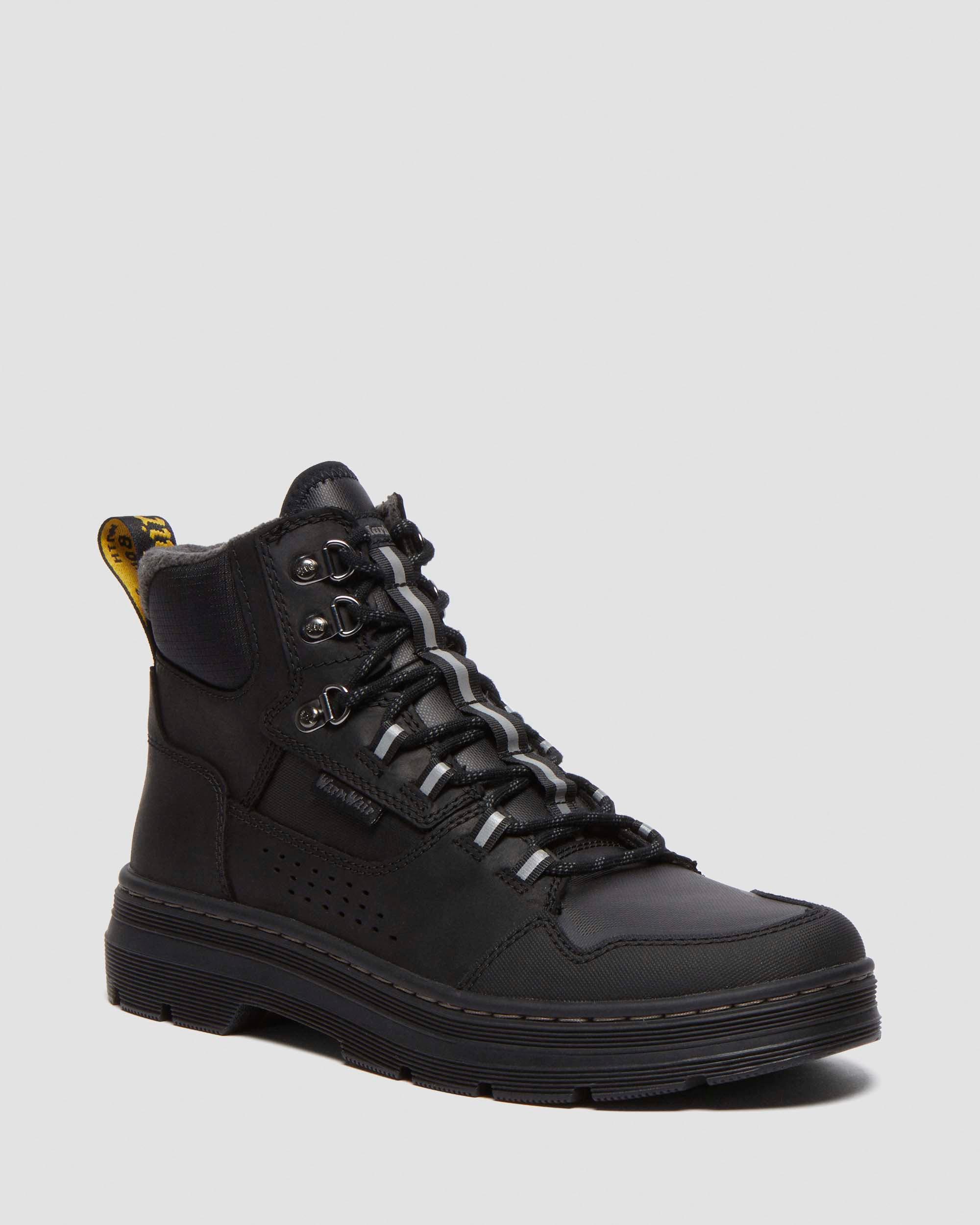 Shop Dr. Martens' Leder Rilla Casual Nylon Winter Stiefel In Schwarz