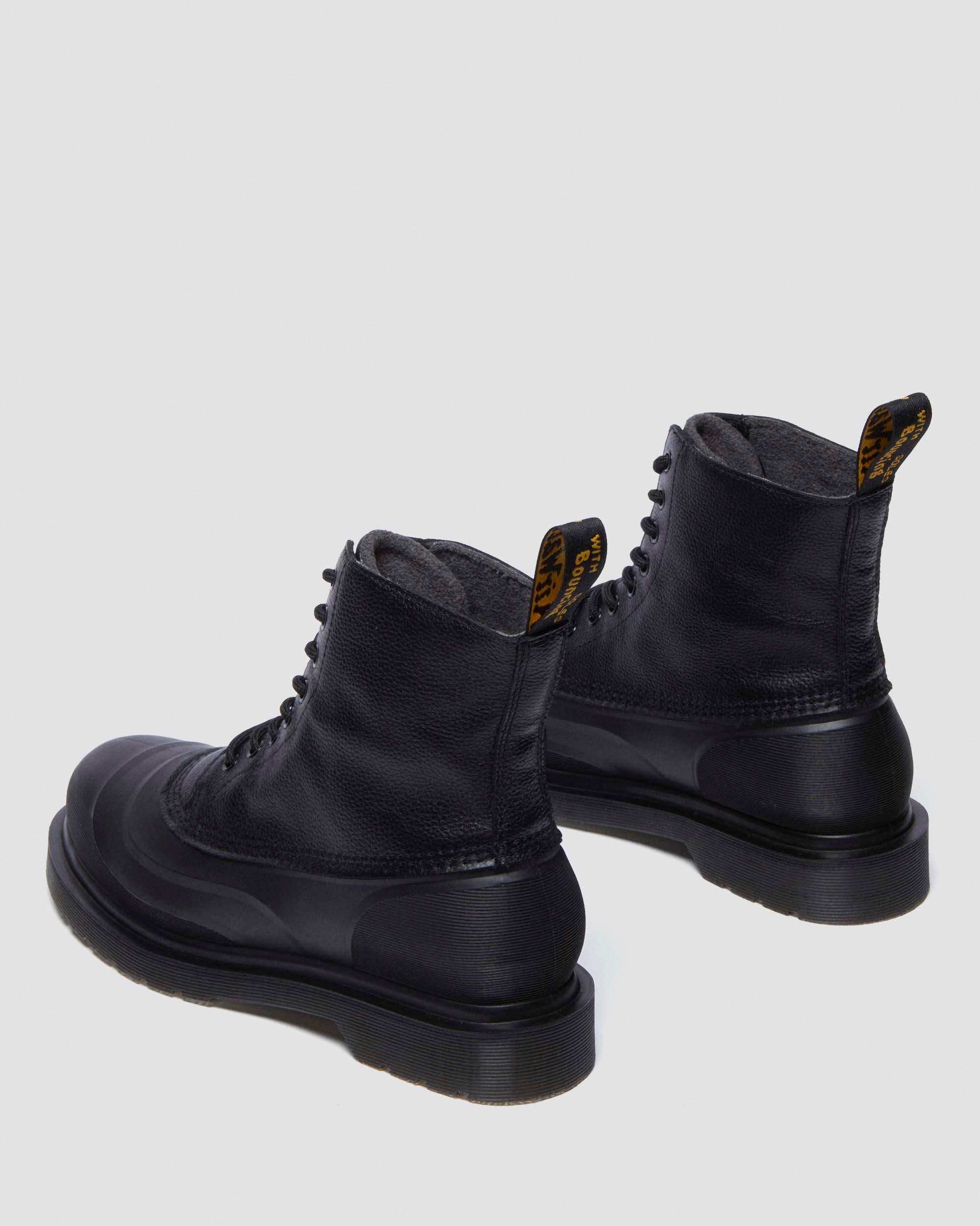 Shop Dr. Martens' 1460 Fleece Lined Sub Boots In Black