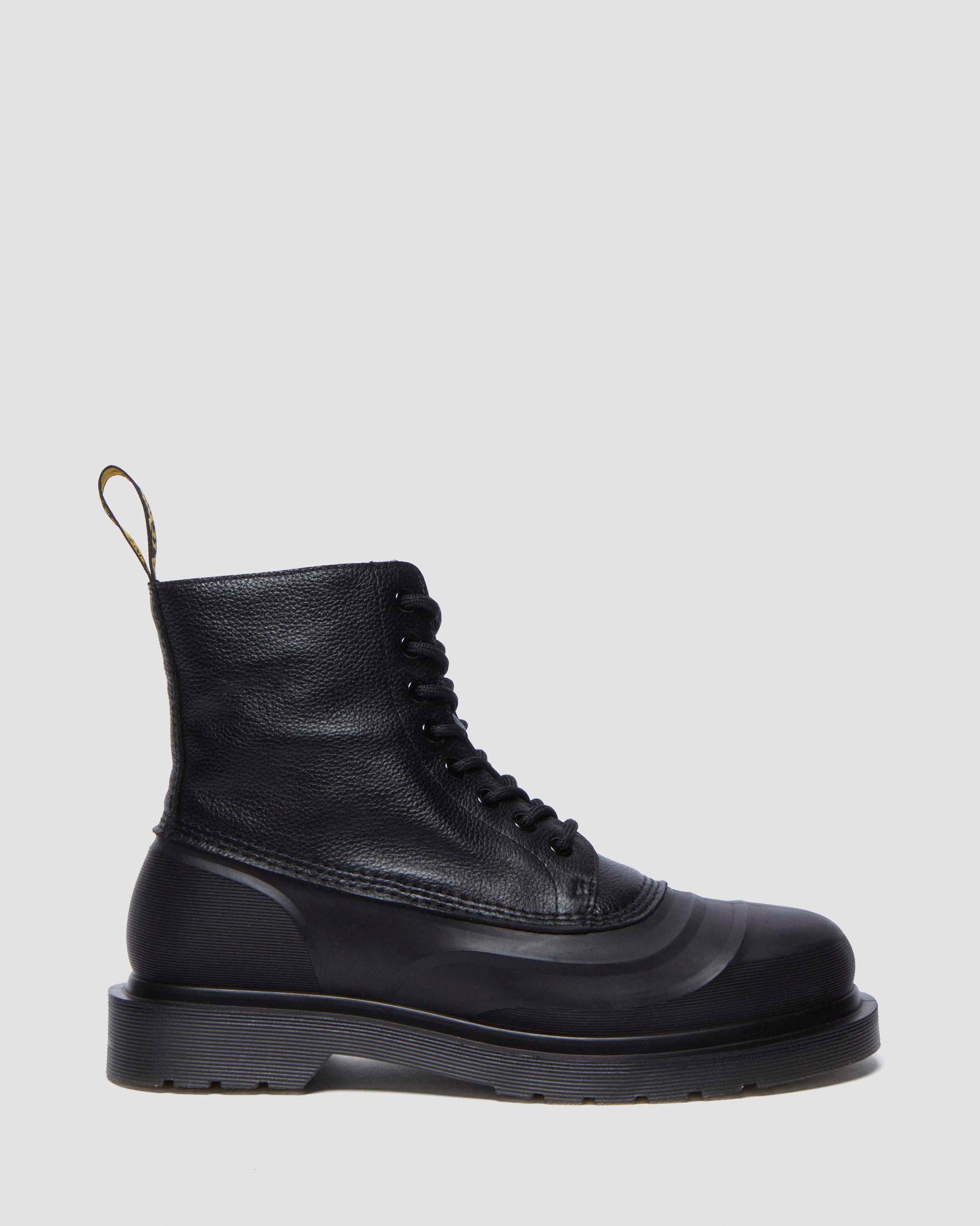 Shop Dr. Martens' 1460 Fleece Lined Sub Boots In Black