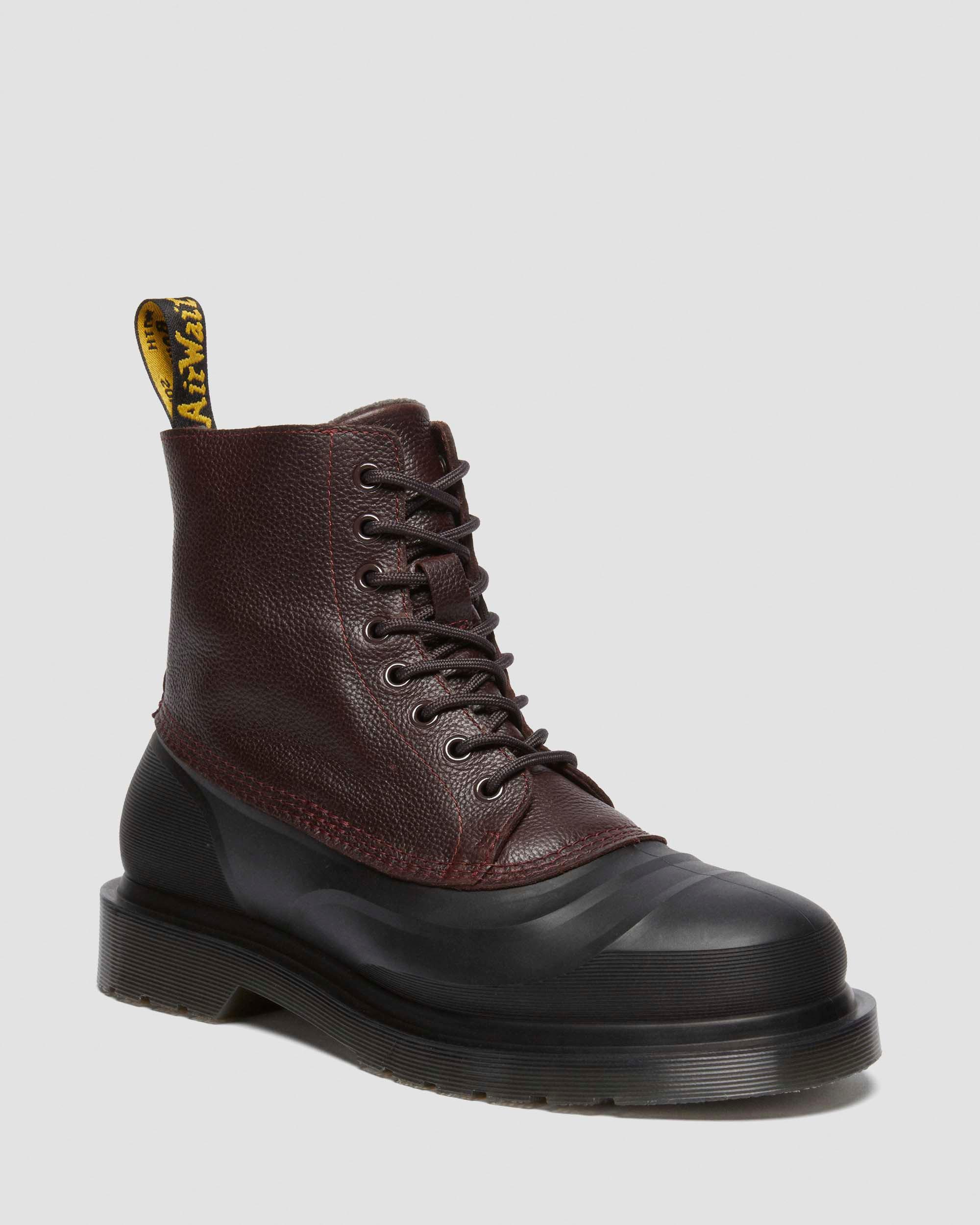 1460 Fleece Lined Sub Boots in Oxblood
