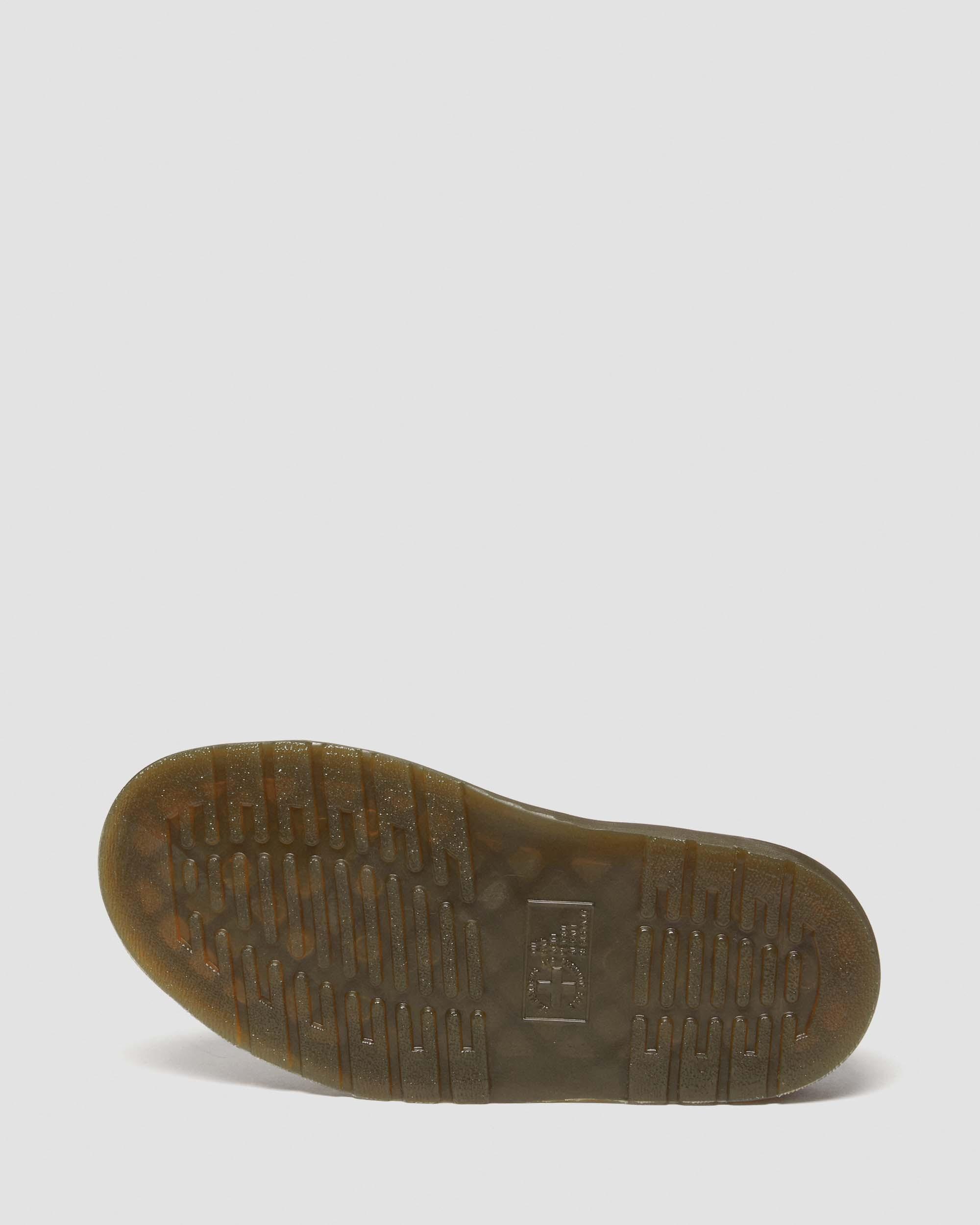 Gryphon Tumbled Nubuck Leather Platform Sandals in Savannah Tan