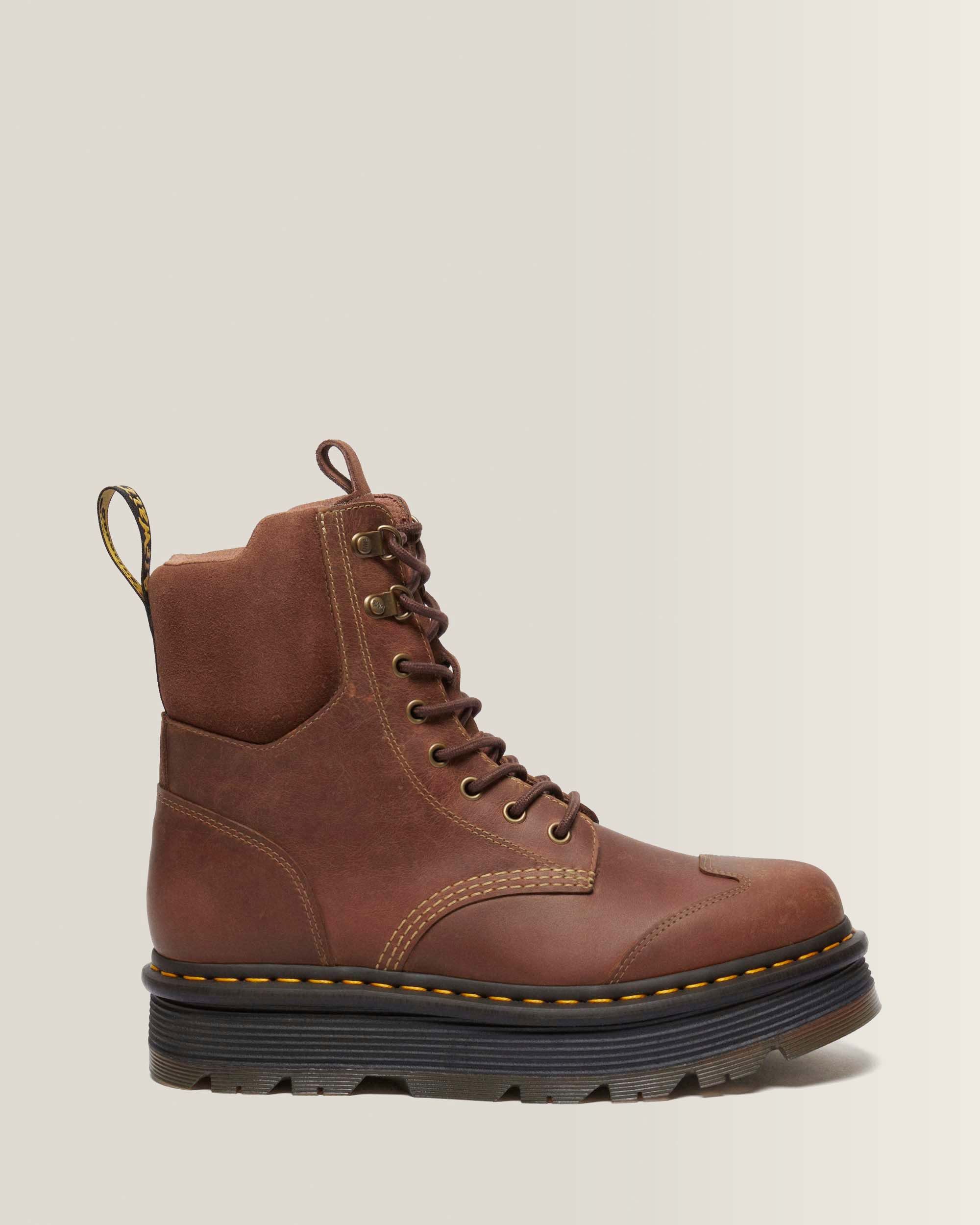 Zebzag Suede & Leather Casual Lace Up Boots product image
