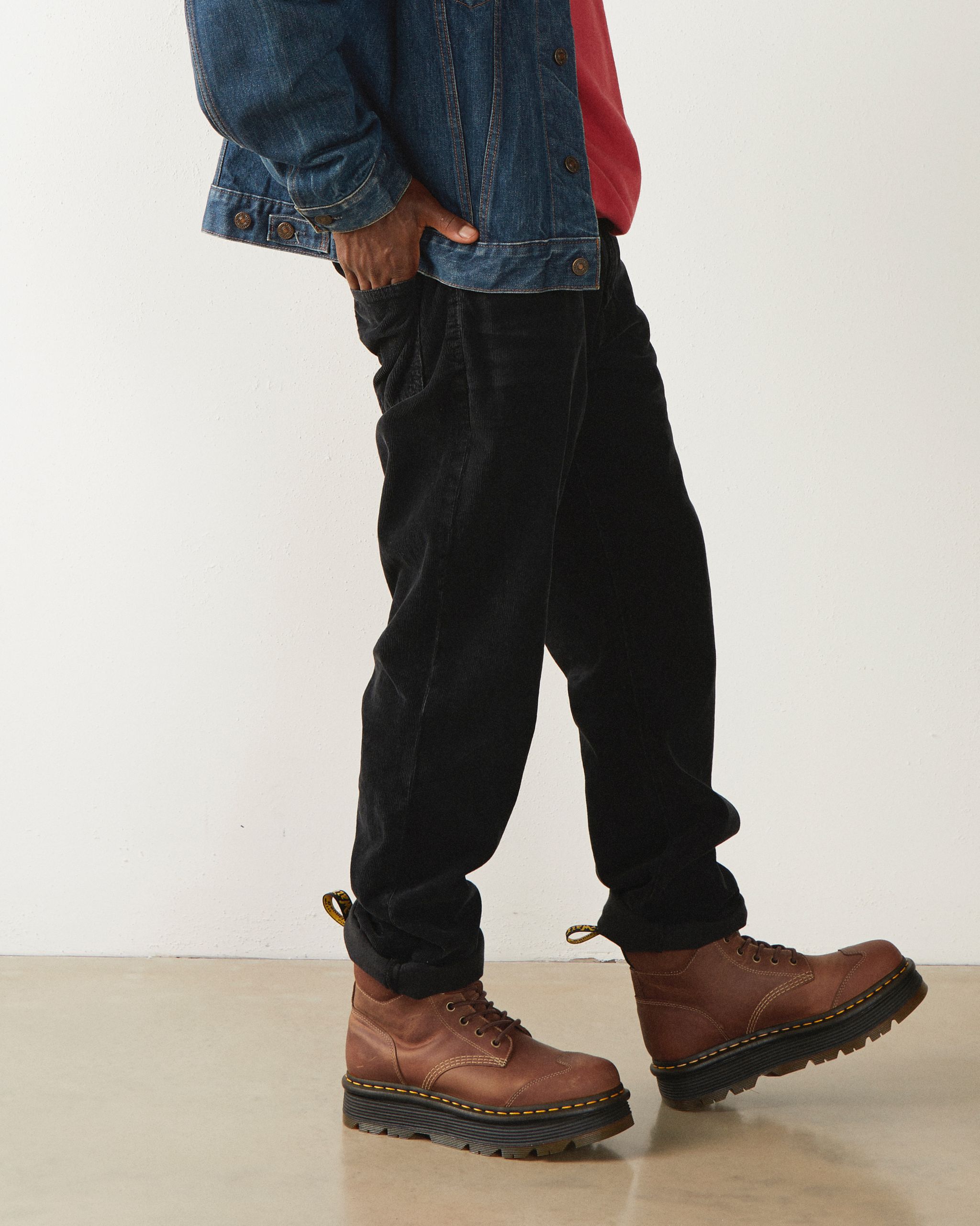 Zebzag Suede & Leather Casual Lace Up Boots product image