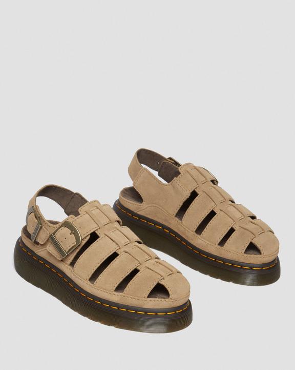 Wrenlie Bronx Suede Fisherman Sandals in Savannah Tan | Dr Wrenlie Bronx Suede Fisherman Sandals in Savannah Tan | Dr