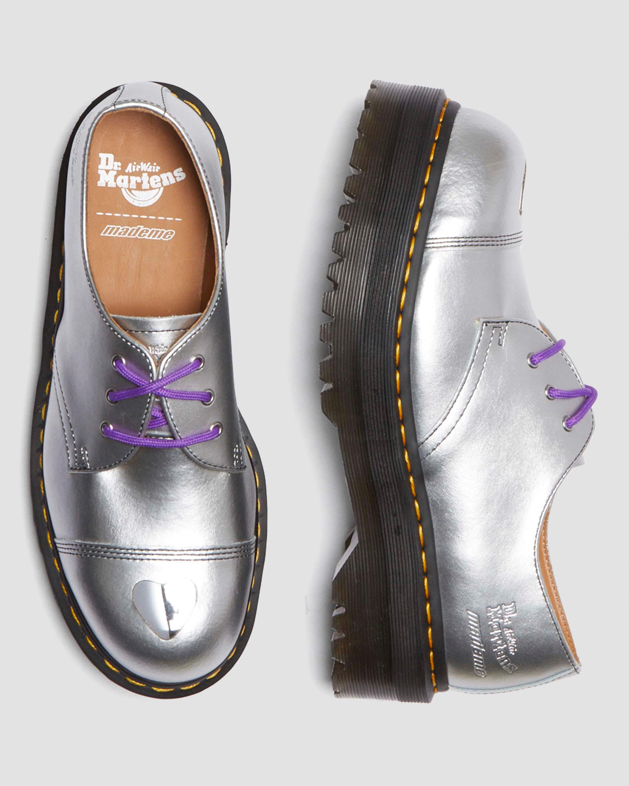 1461 QUAD MADEME ALUMIX LEDER PLATEAU SCHUHE