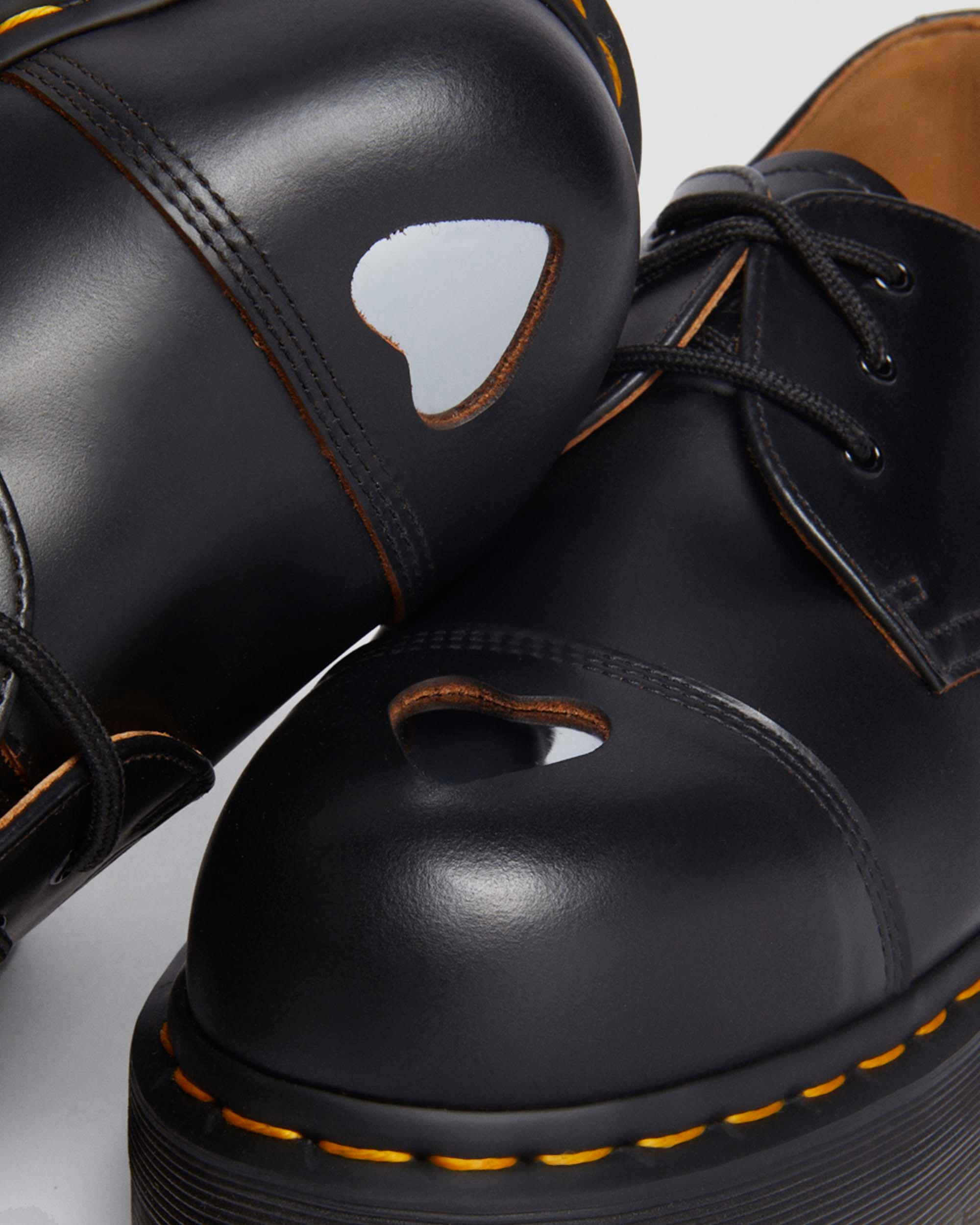 1461 Platform MADEME Leather Oxford Shoes in BLACK | Dr. Martens™