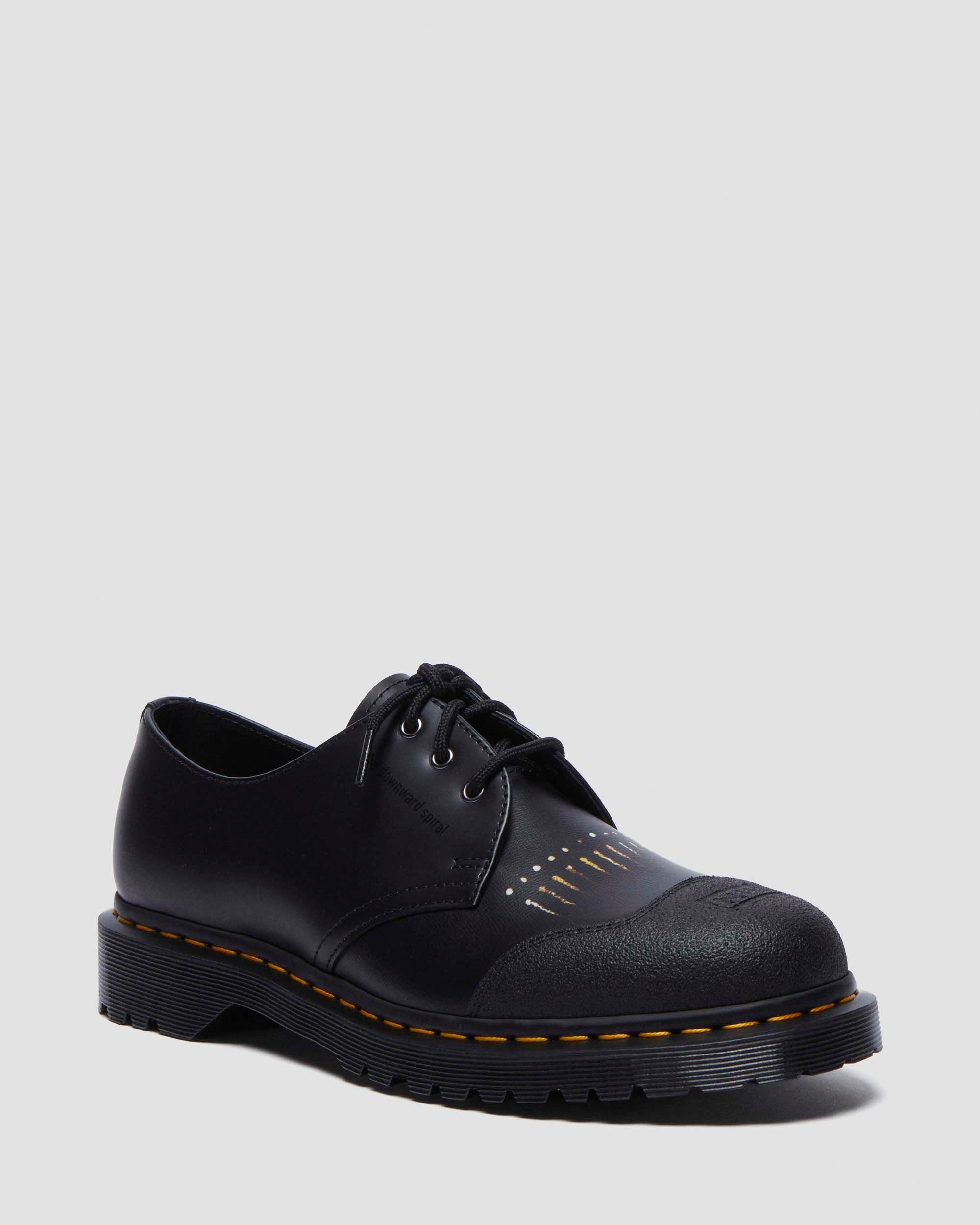 1461 Nine Inch Nails Leather Oxford Shoes in BLACK | Dr. Martens™