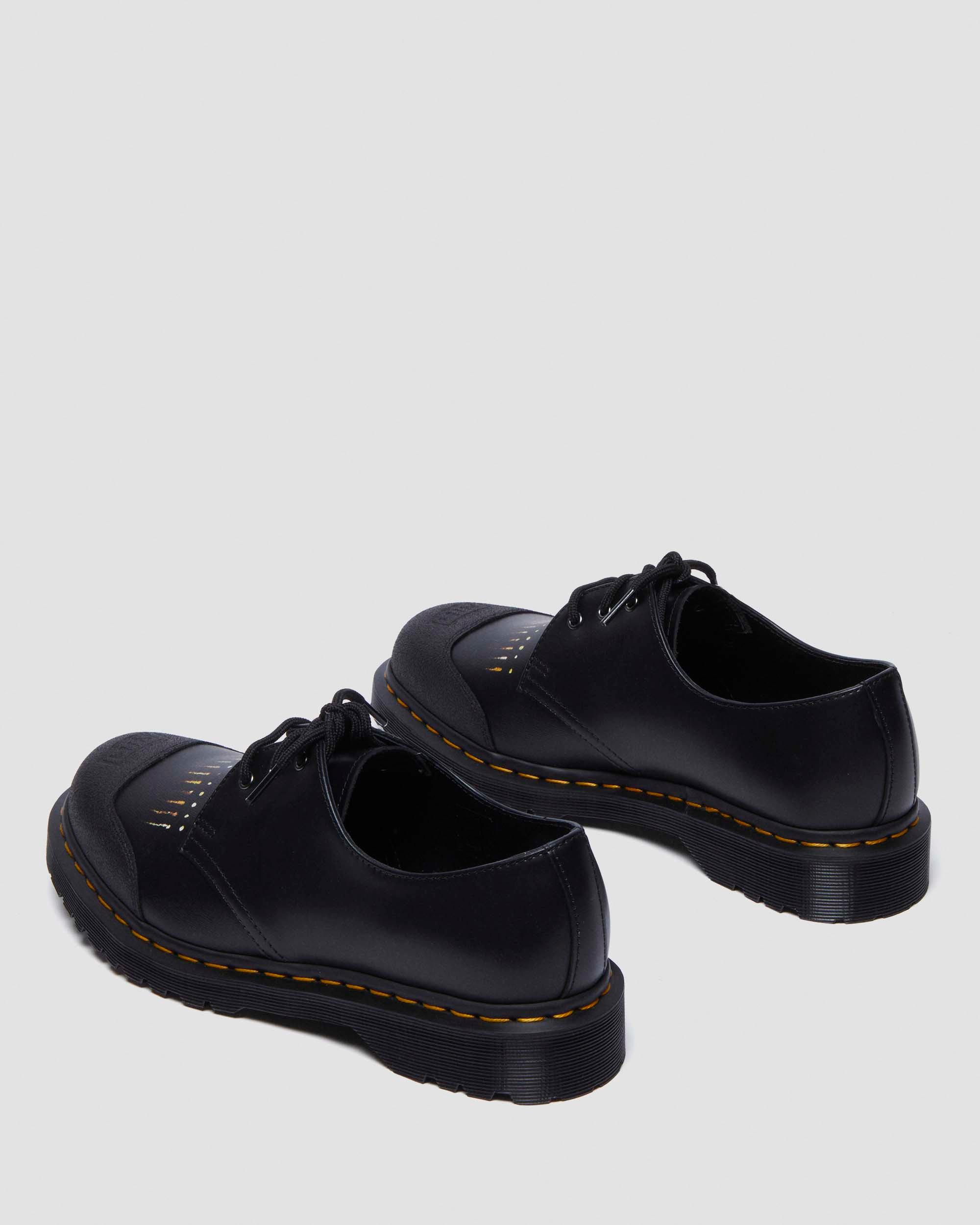 1461 Nine Inch Nails Leather Oxford Shoes in BLACK | Dr. Martens™