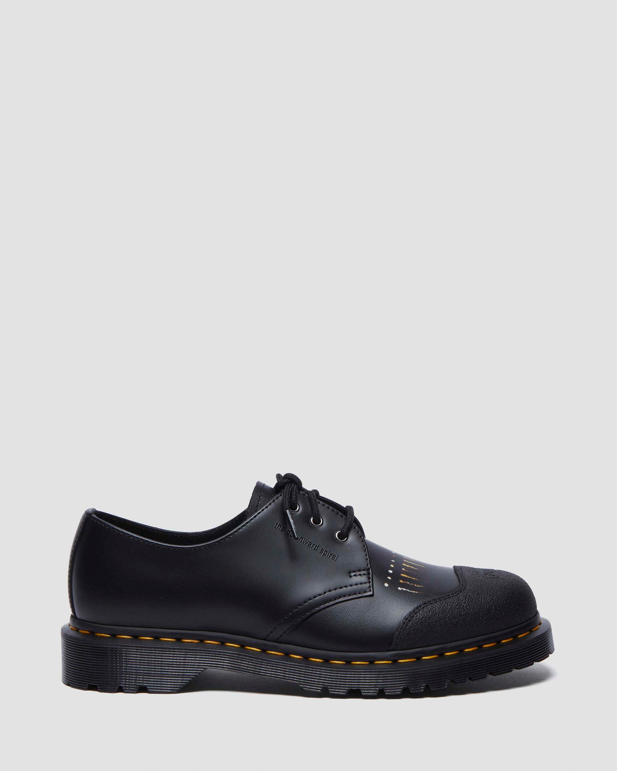 1461 Nine Inch Nails Leather Oxford Shoes in BLACK | Dr. Martens™