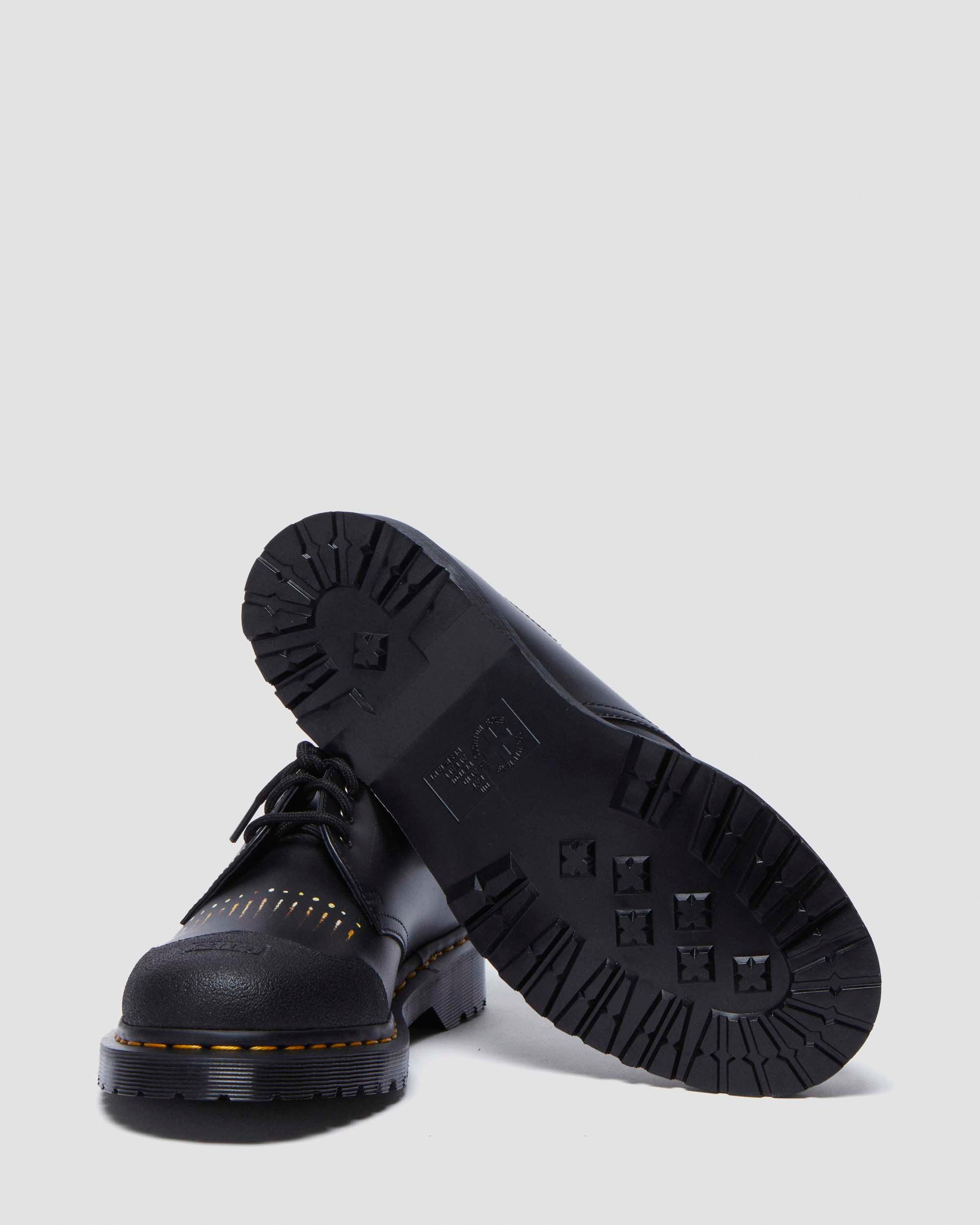 1461 Nine Inch Nails Leather Oxford Shoes in BLACK | Dr. Martens™