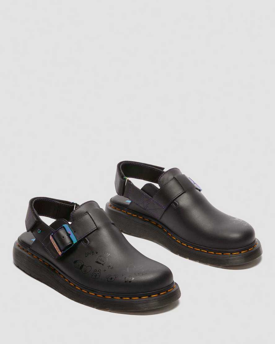Dr. Martens' Jorge Ii Slingback Clog In Black
