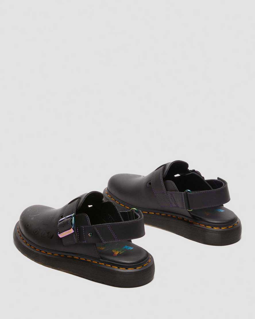 Dr. Martens' Jorge Ii Slingback Clog In Black