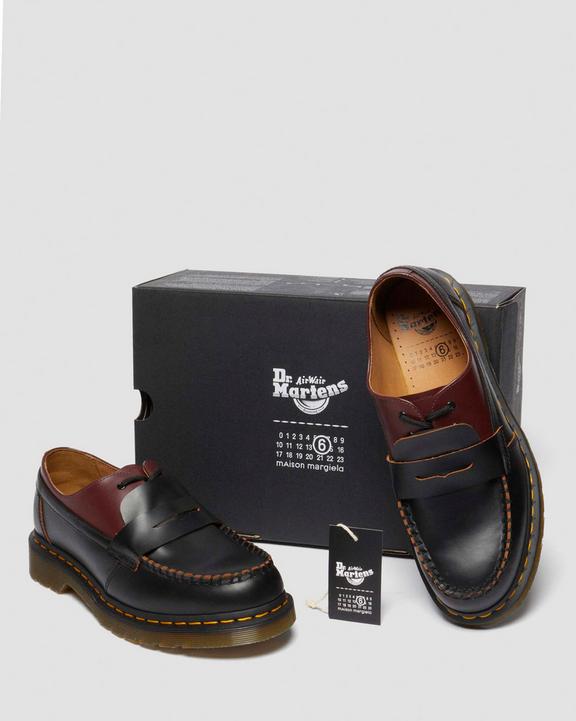1461 / Penton MM6 Leather Loafers in Black | Dr. Martens 1461 / Penton MM6 Leather Loafers in Black | Dr. Martens