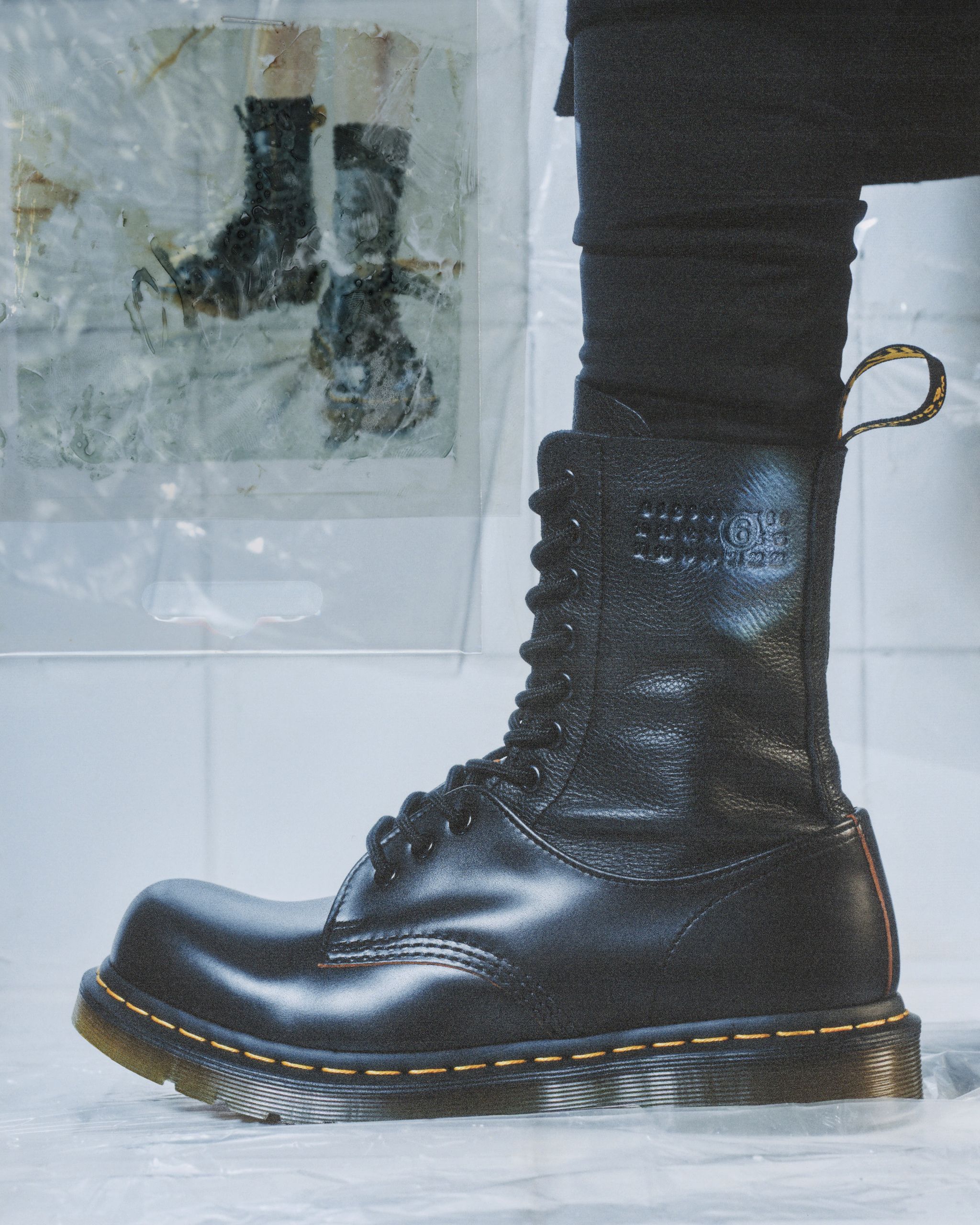 1490 / 1461 MM6 Leather Lace Up Boots product image