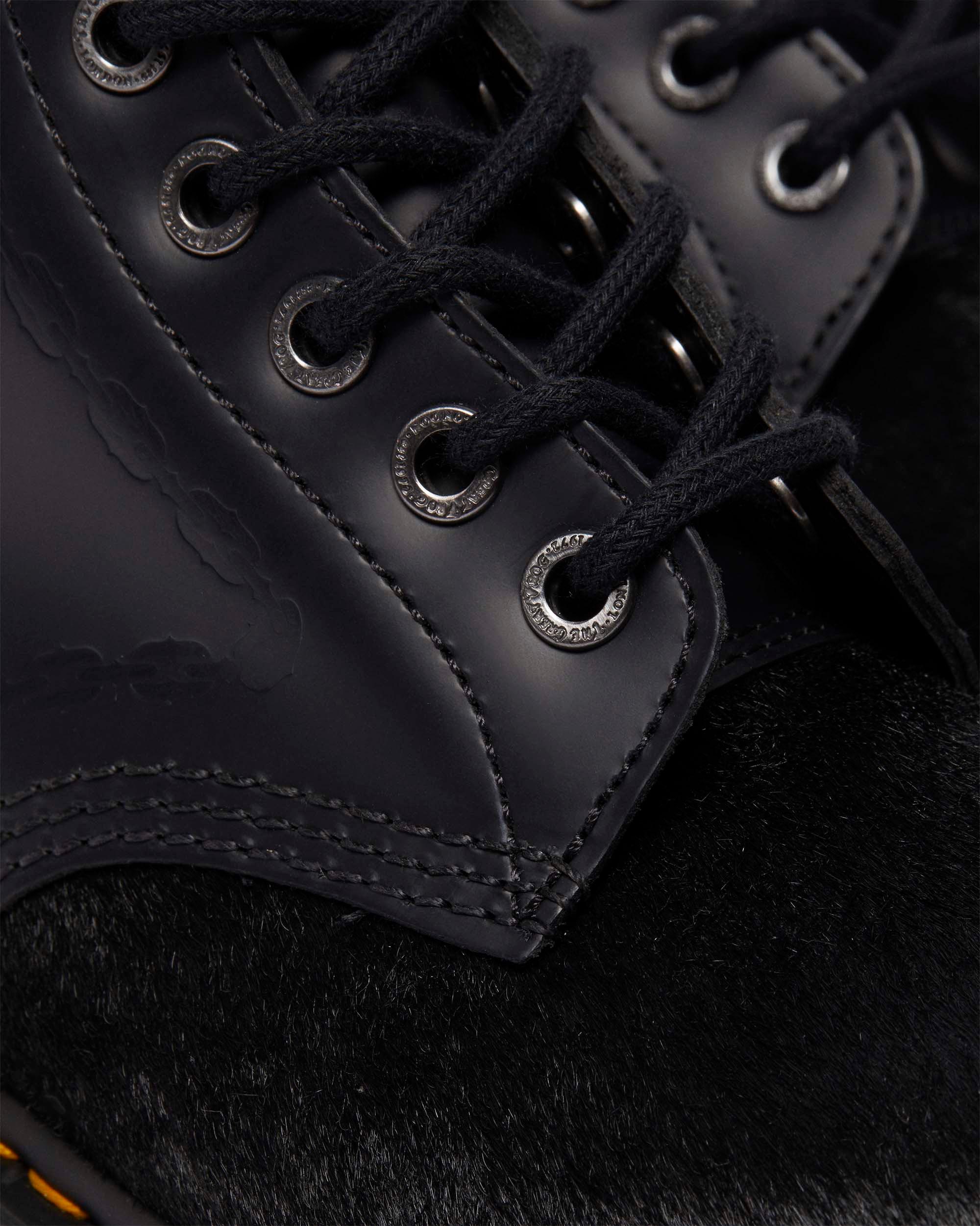 1460 BEX THE GREAT FROG HAIR ON SMOOTH LEATHER BOOTS