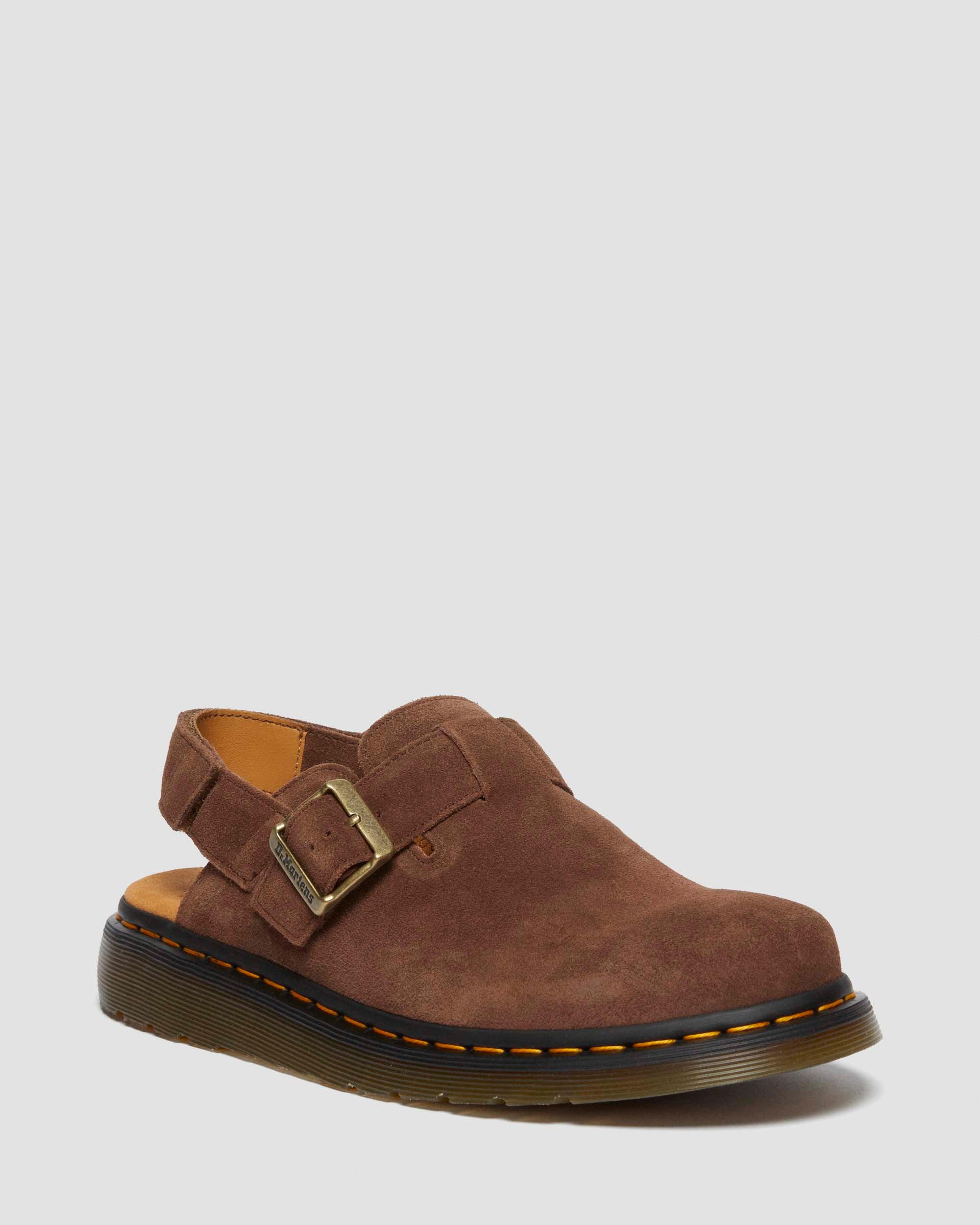 Jorge II Bronx Suede Slingback Mule in Dr. Martens