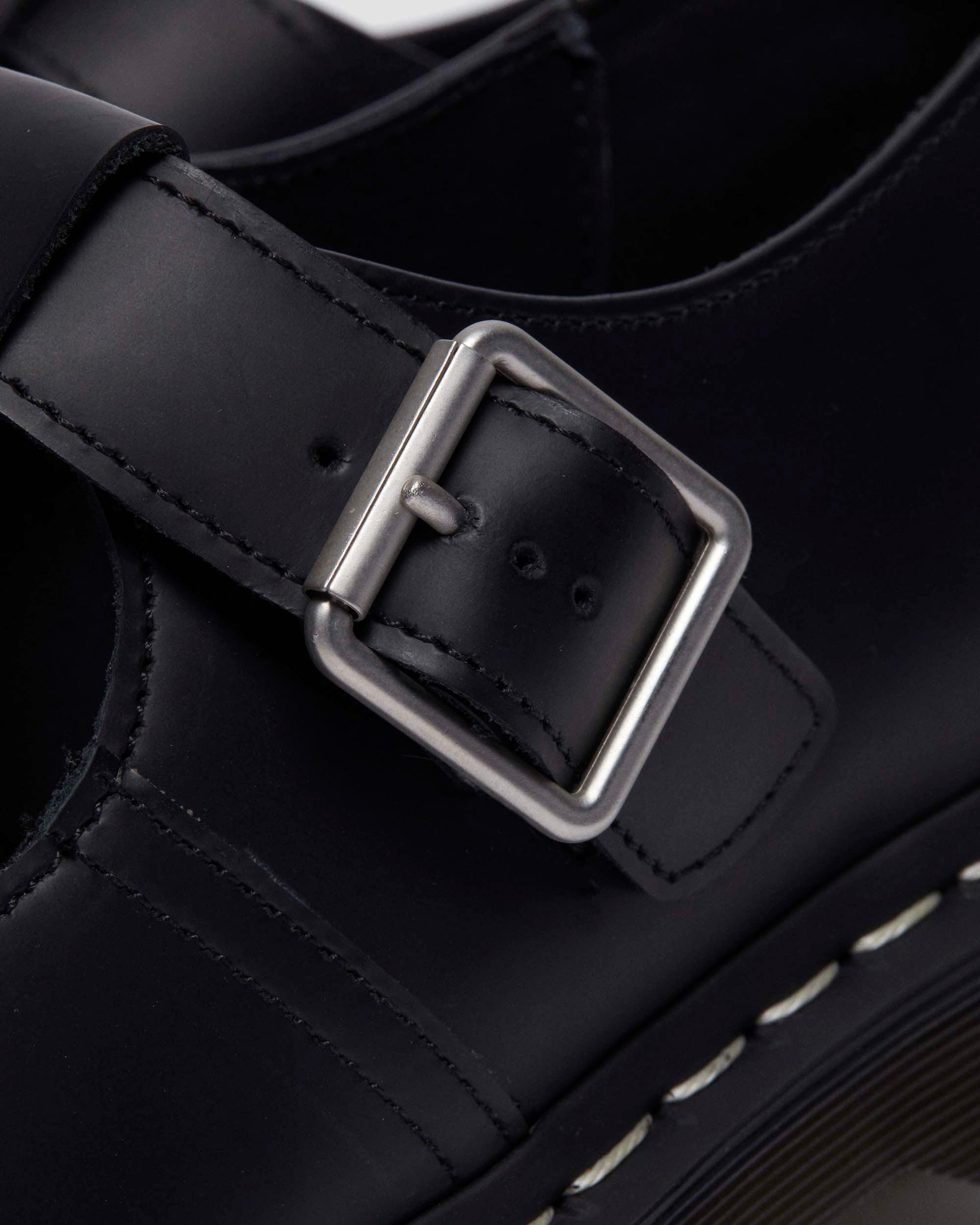 Polley Bex Smooth Leather Mary Janes in BLACK | Dr. Martens™