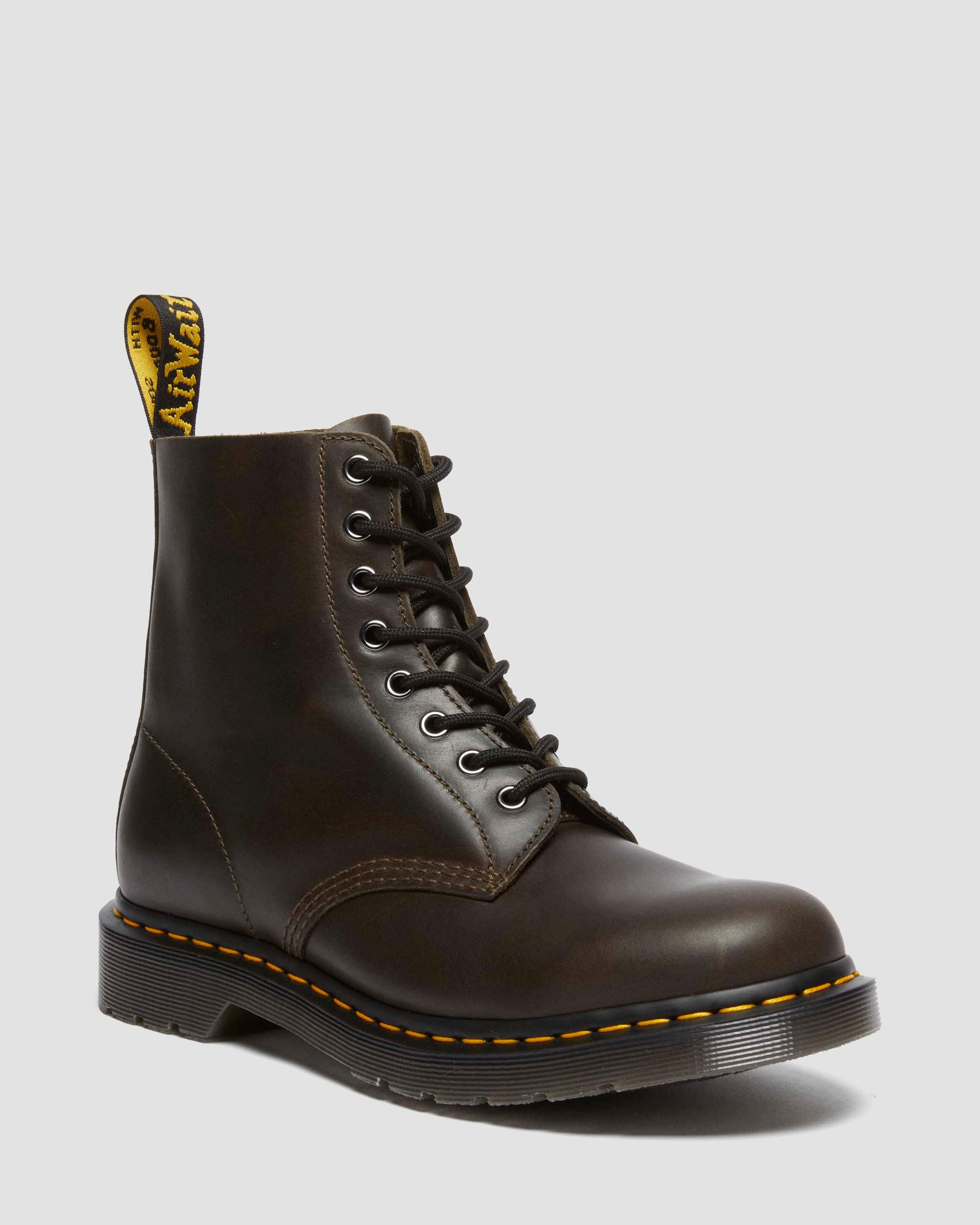 Botas de Hombre Botas de Piel de Ante y Botas Negras Dr. Martens