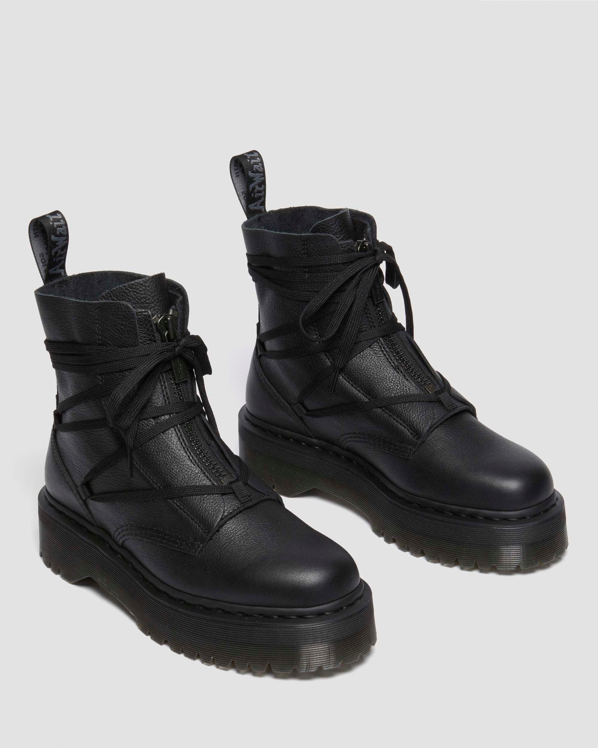 Platform boots dr martens online