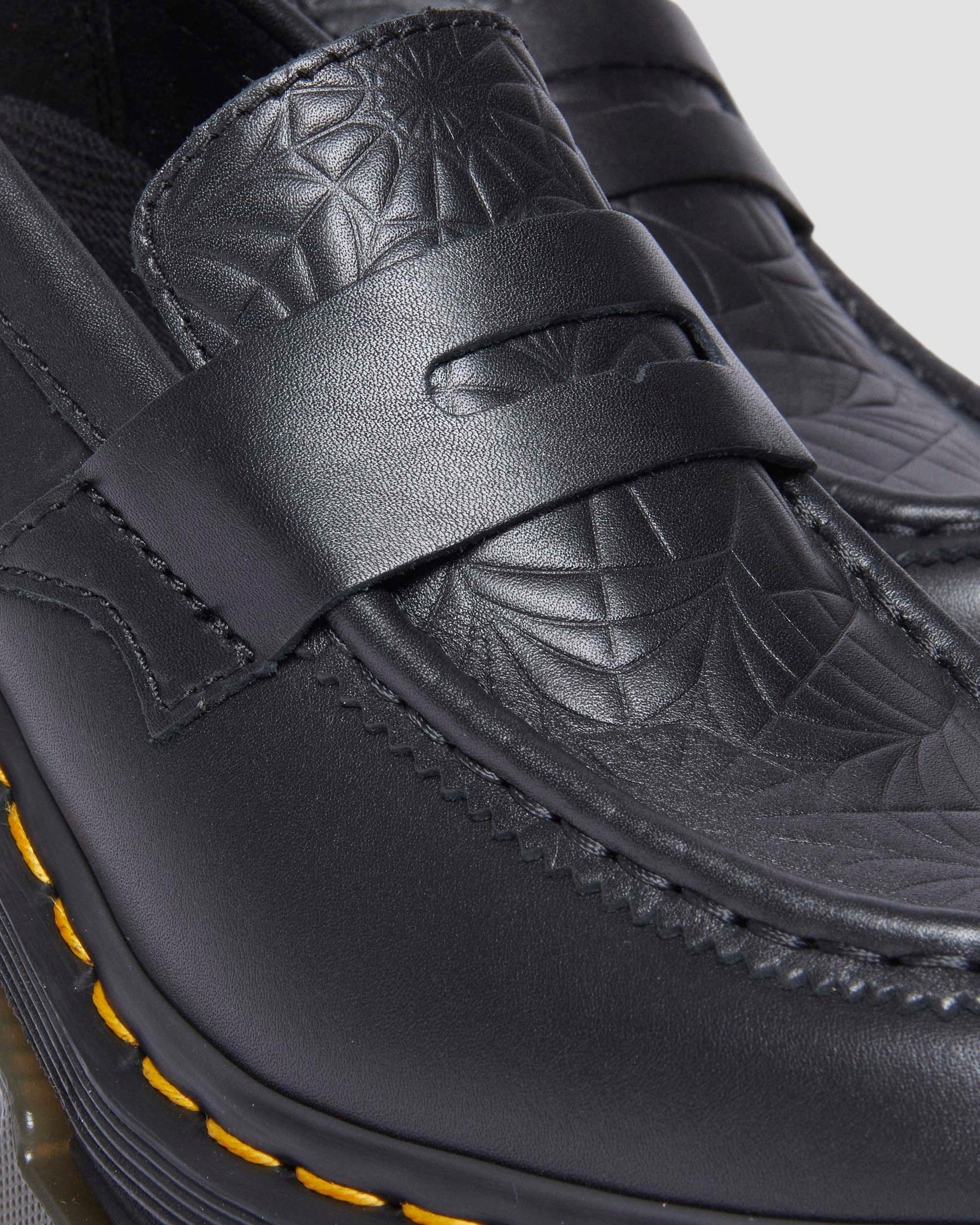 Shop Dr. Martens' Corran Wednesday Heeled Loafers In Black