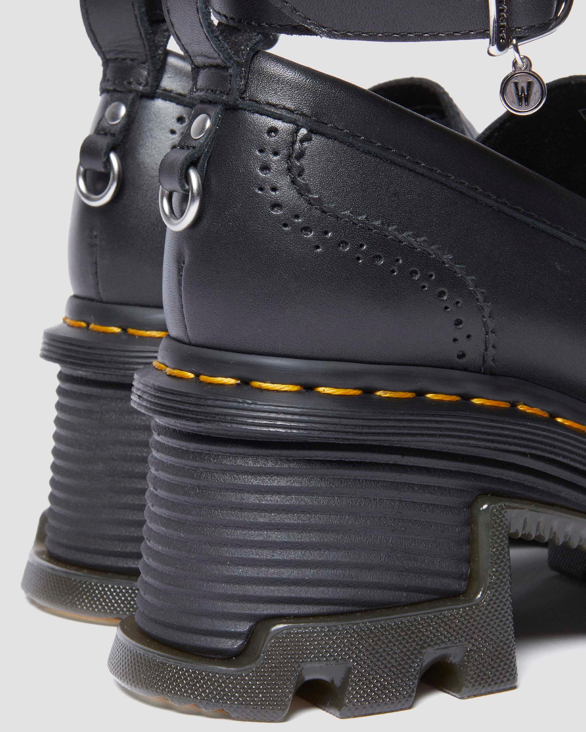 Shop Dr. Martens' Corran Wednesday Heeled Loafers In Black