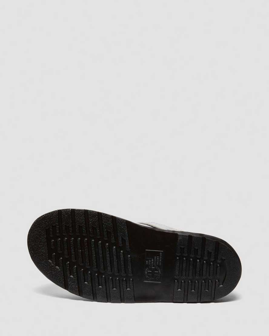 Dr. Martens' Laketen Slingback Mule In Silver