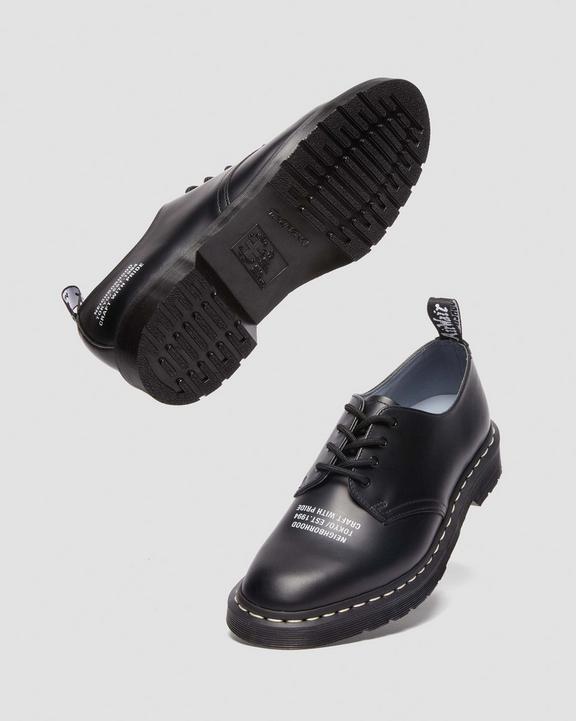 Smiths NBHD Smooth Leather Dress Shoes in Black | Dr. Martens Smiths NBHD Smooth Leather Dress Shoes in Black | Dr. Martens