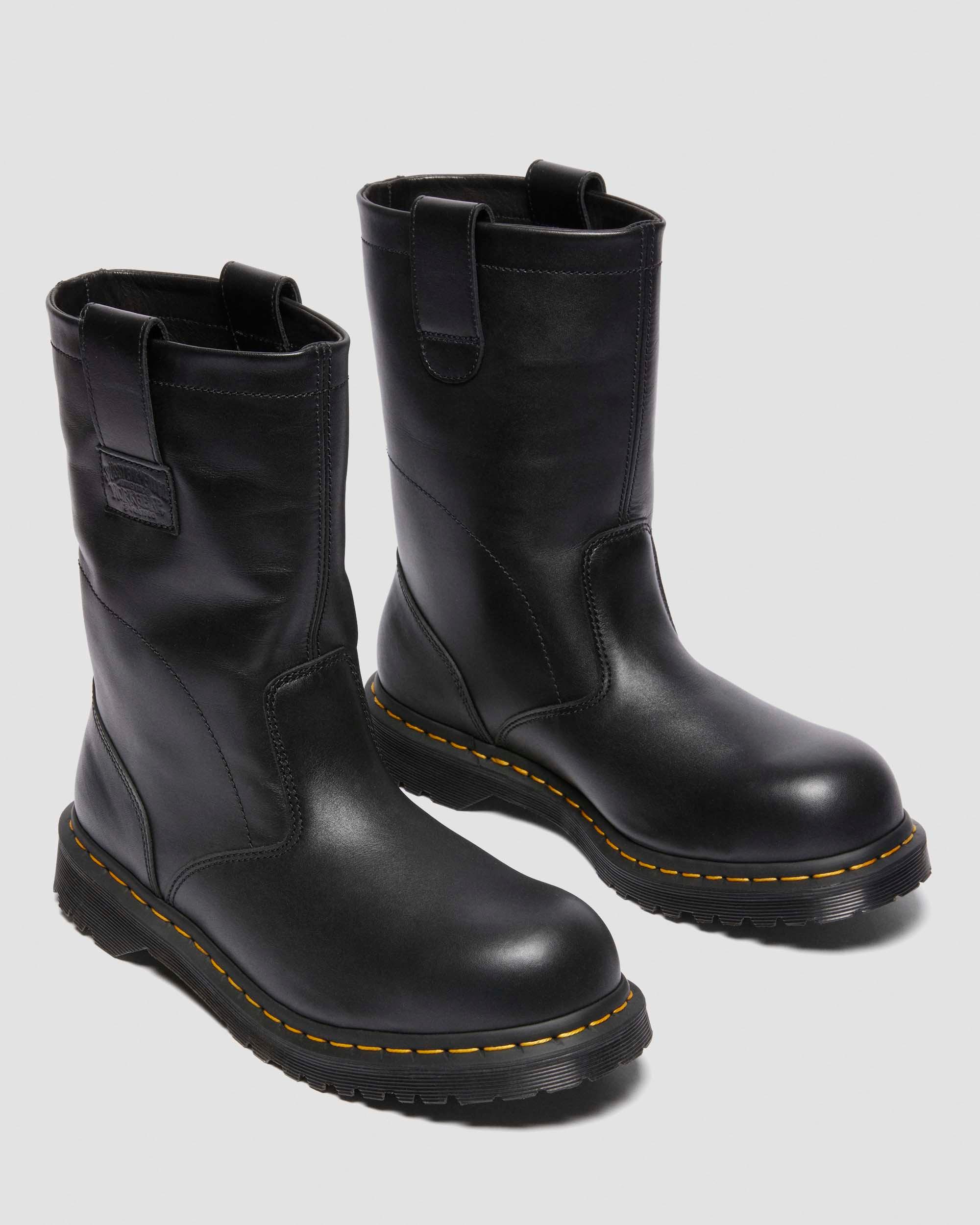 2295 Decon Stüssy​ Leder Biker Boots in BLACK | Dr. Martens™