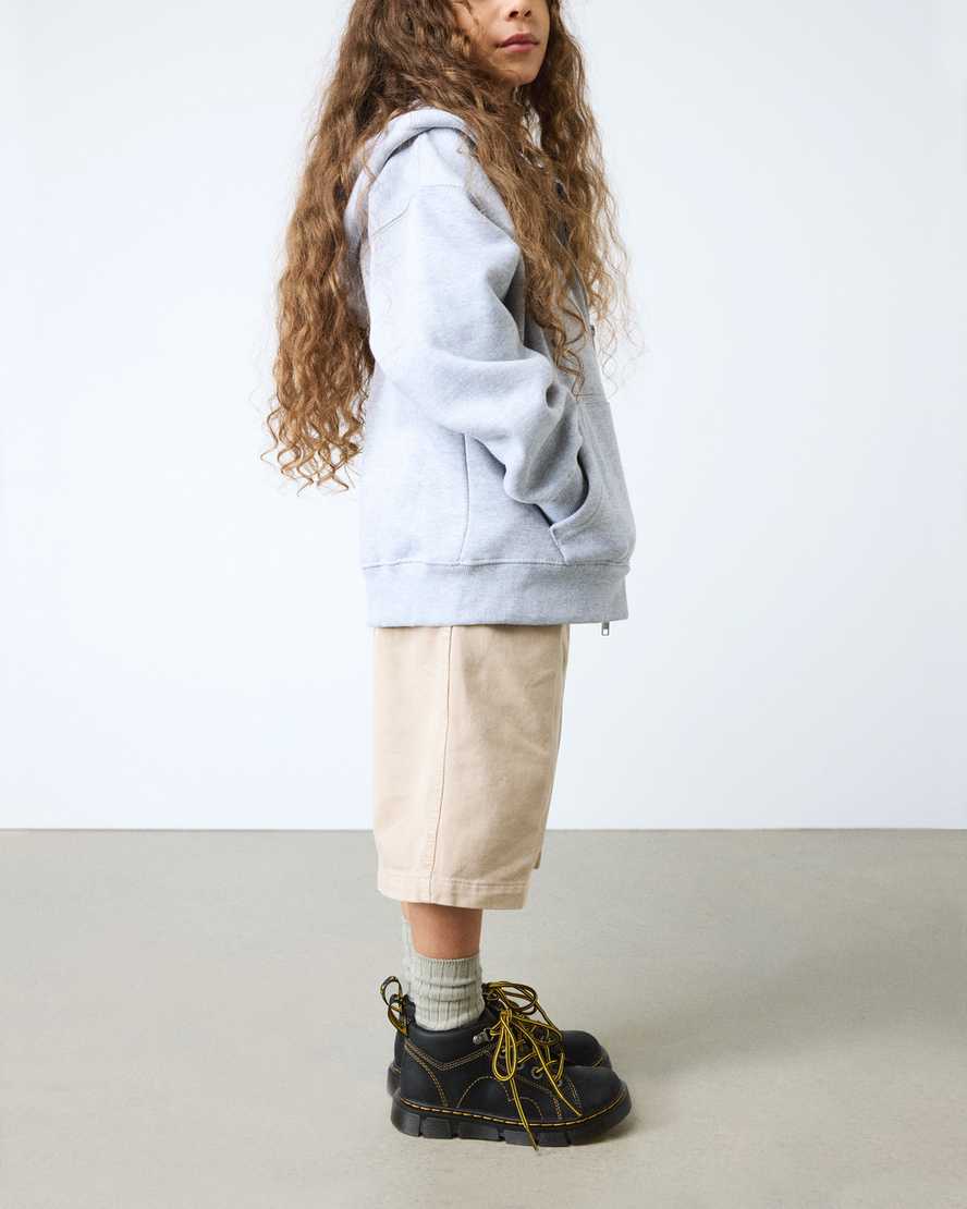 Dr. Martens' Junior Raffe Church Wyoming Leather Boots In Black