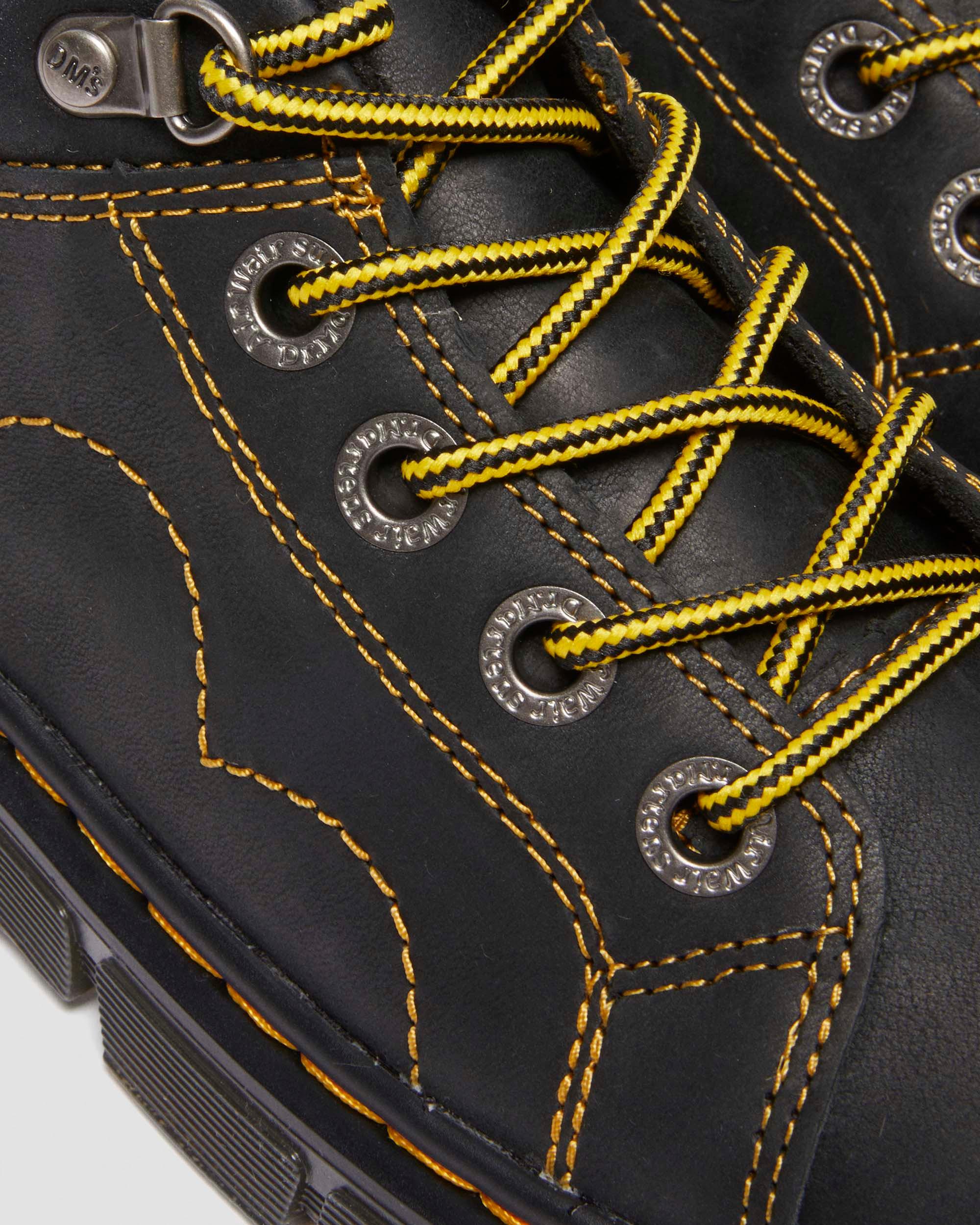 Junior Raffe Church Wyoming leather boots in Black
