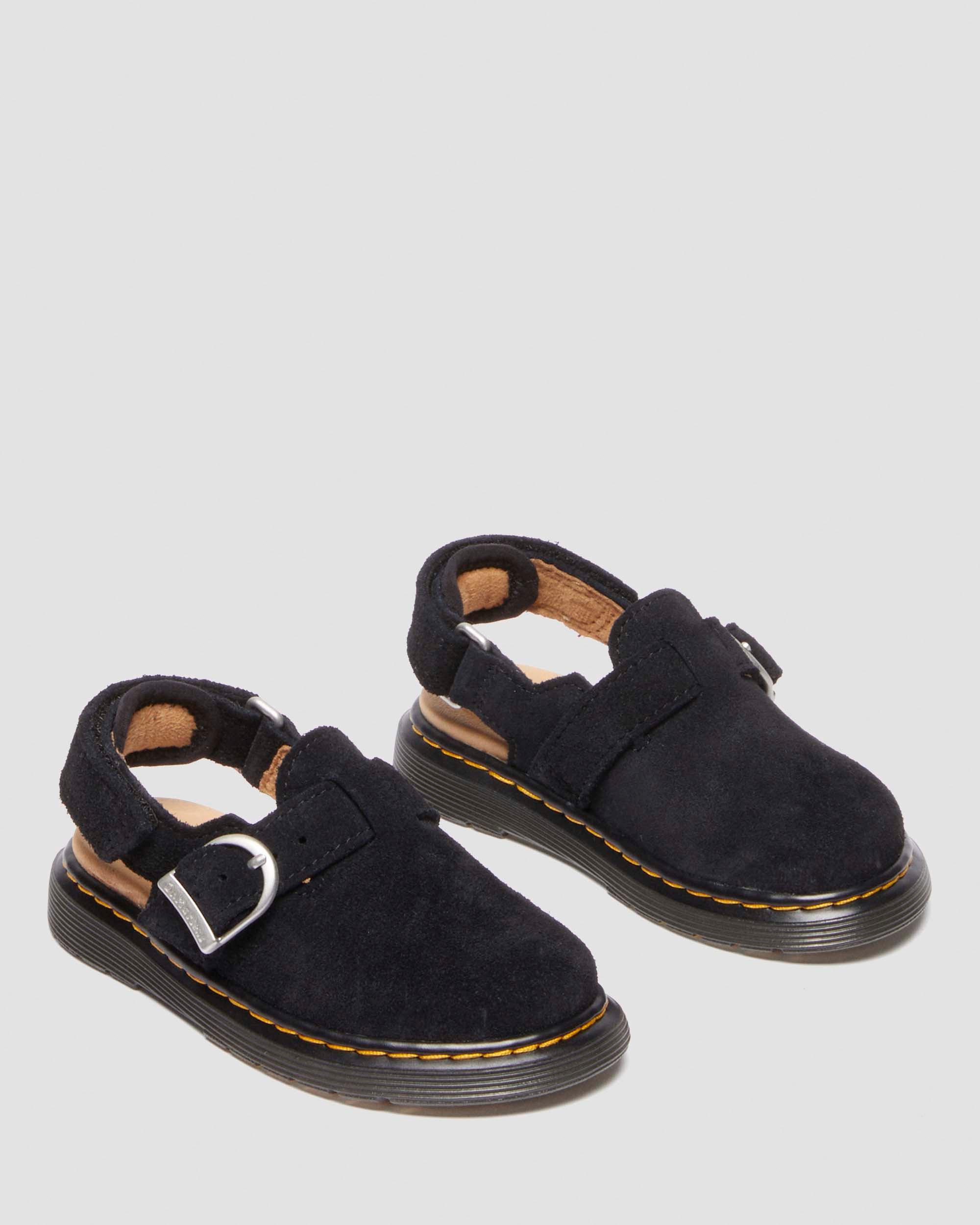 Toddler Jorgie Suede Mules in BLACK BRONX SUEDE