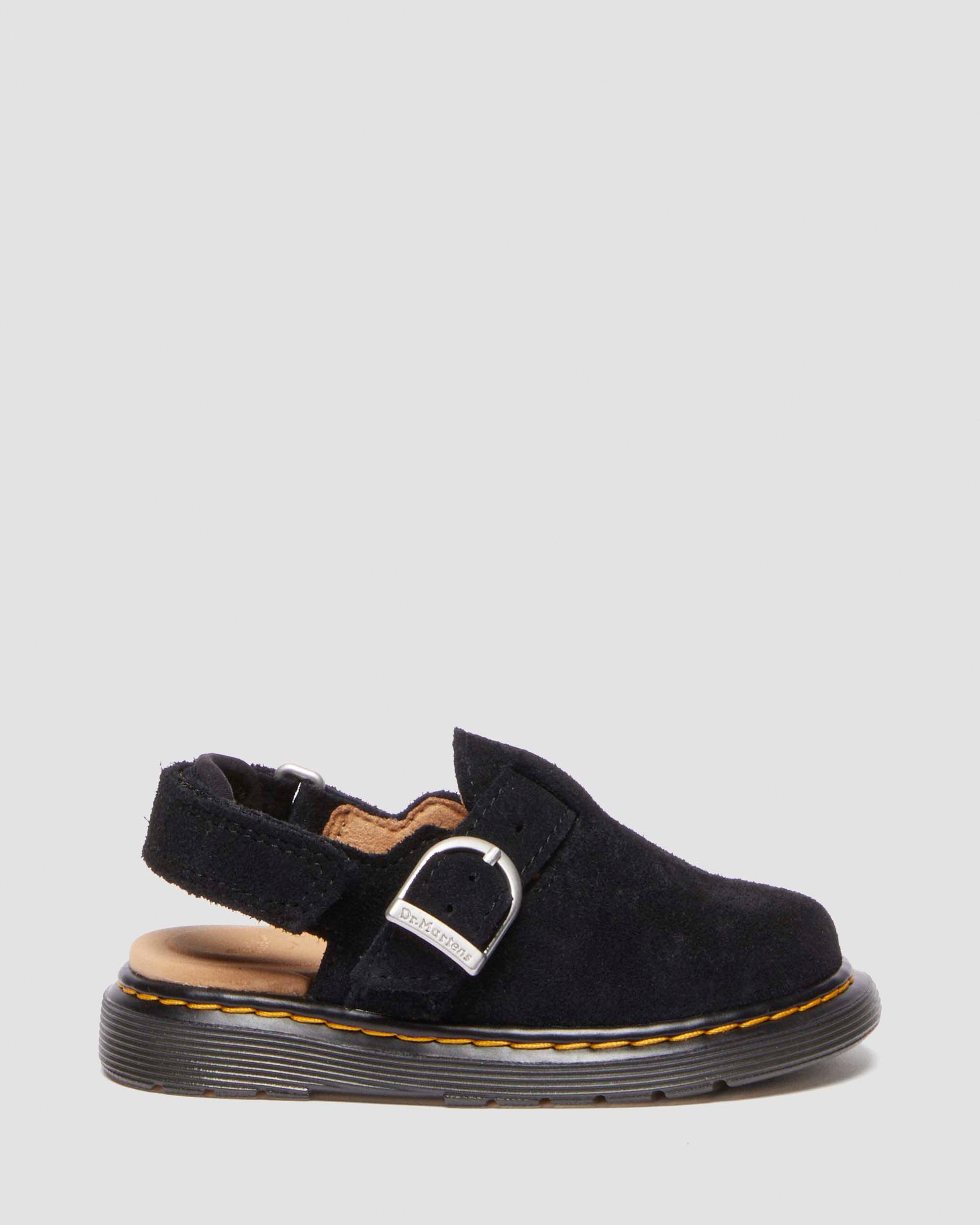 Toddler Jorgie Suede Mules in BLACK BRONX SUEDE